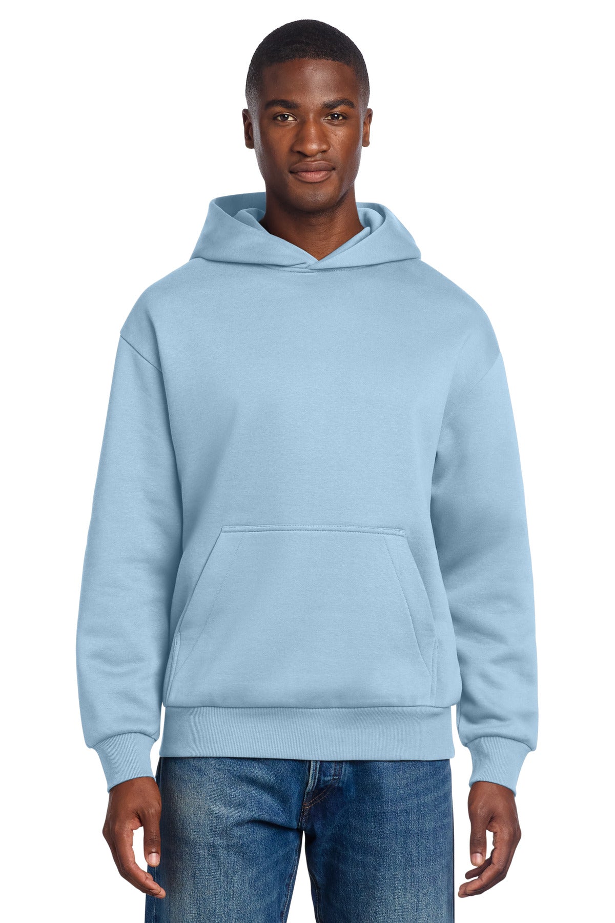 Custom Embroidery or DTF Print - District ®  V.I.T. ™  Heavyweight Fleece Hoodie DT6150
