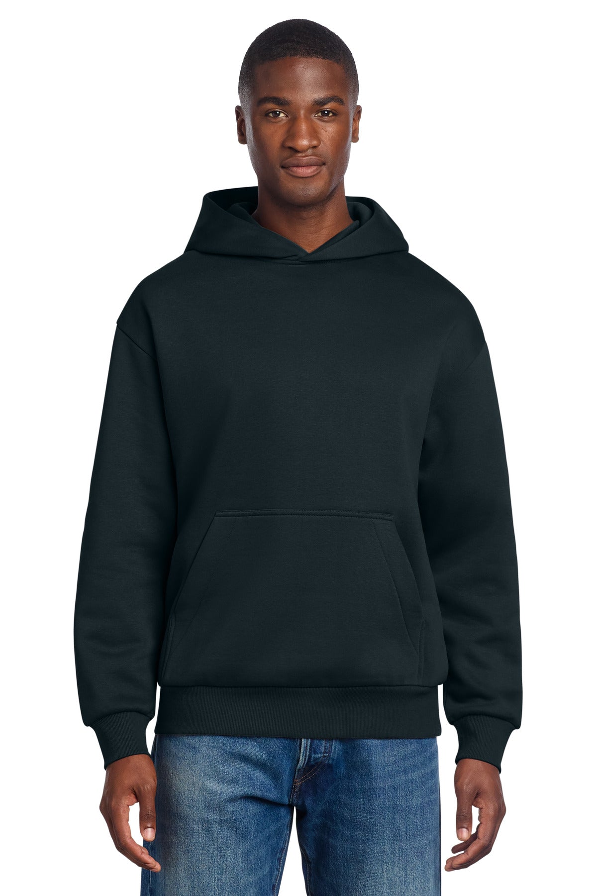 Custom Embroidery or DTF Print - District ®  V.I.T. ™  Heavyweight Fleece Hoodie DT6150