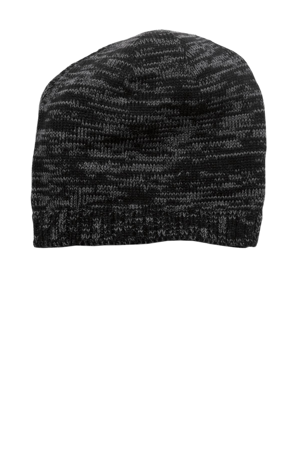 Custom Embroidery or DTF Print - District ®  Spaced-Dyed Beanie DT620