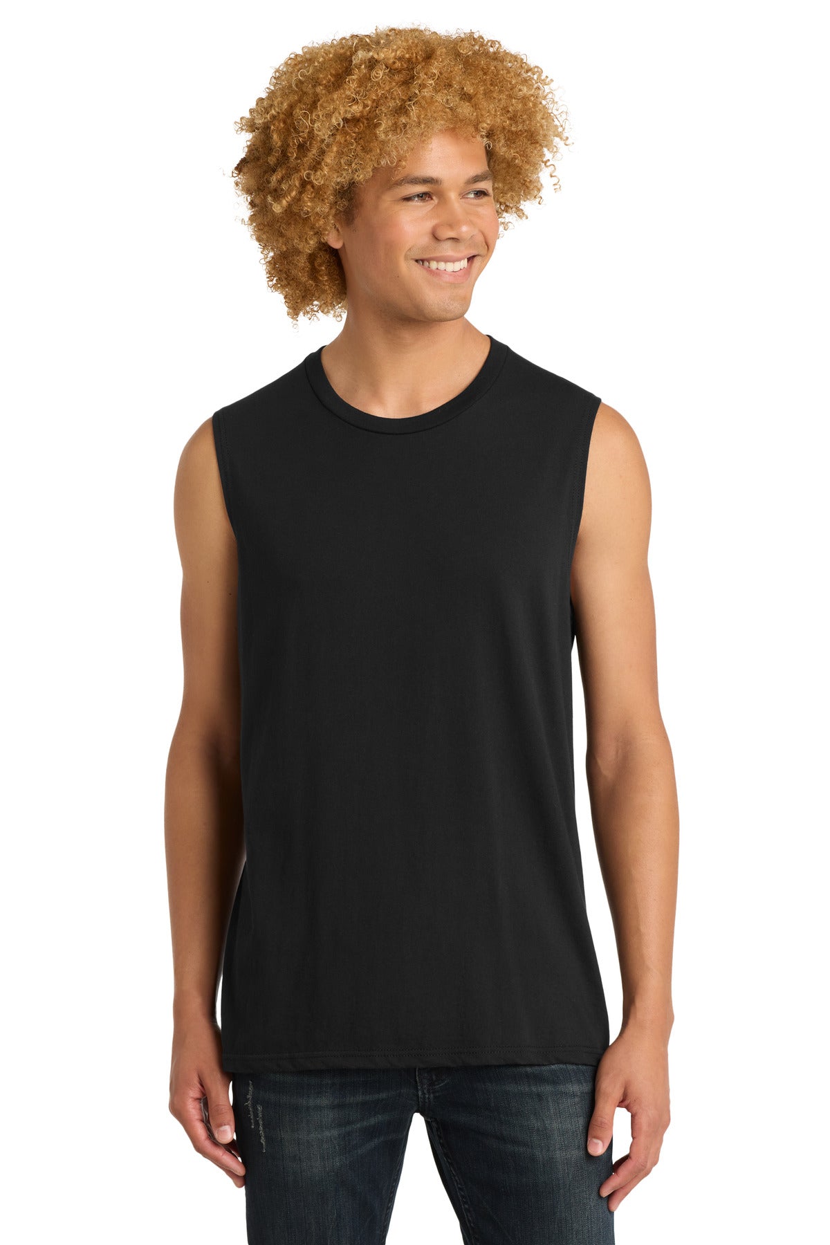 Custom Embroidery or DTF Print - District  ®  V.I.T.   ™  Muscle Tank. DT6300