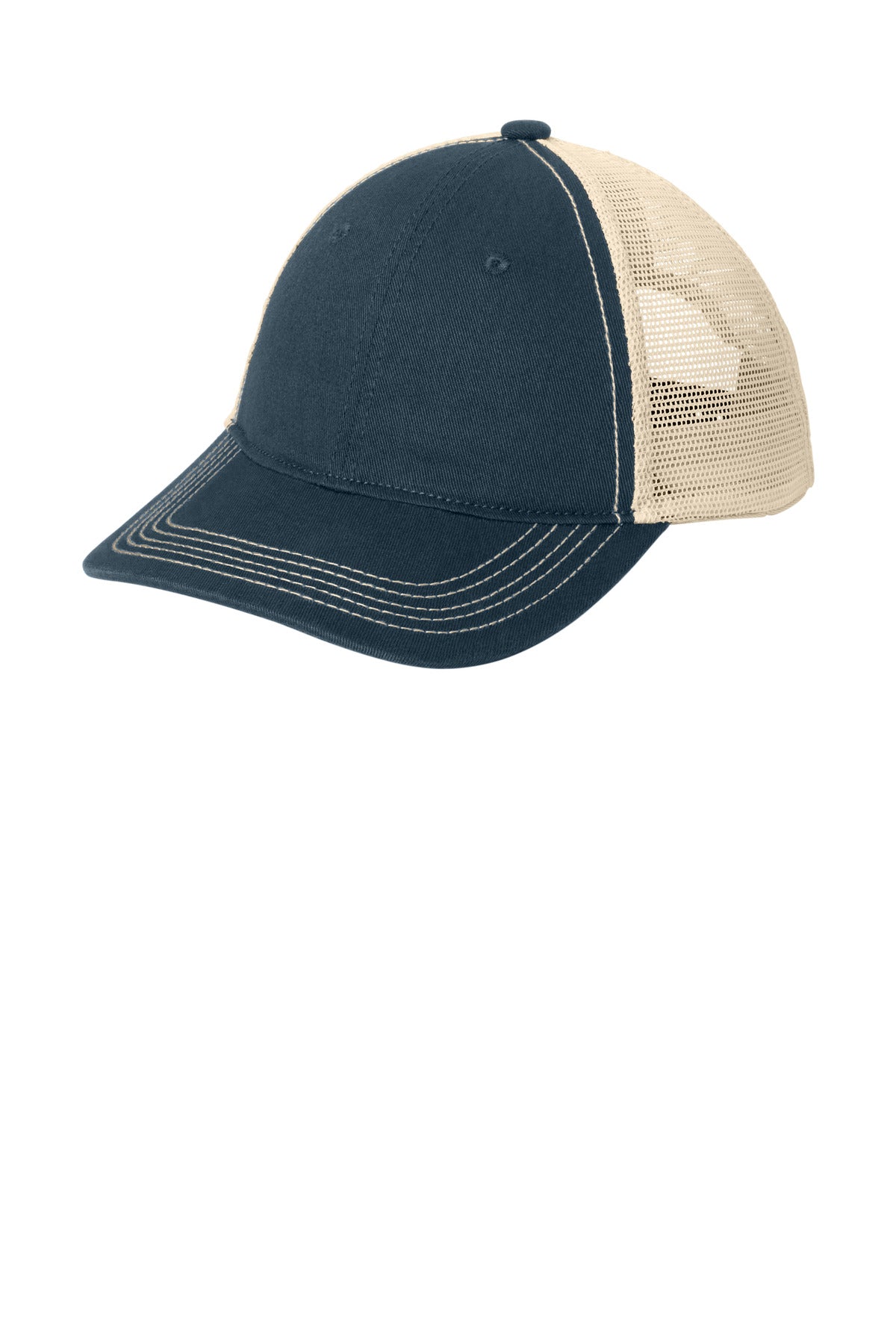 Custom Embroidery or DTF Print - District ®  Super Soft Mesh Back Cap. DT630