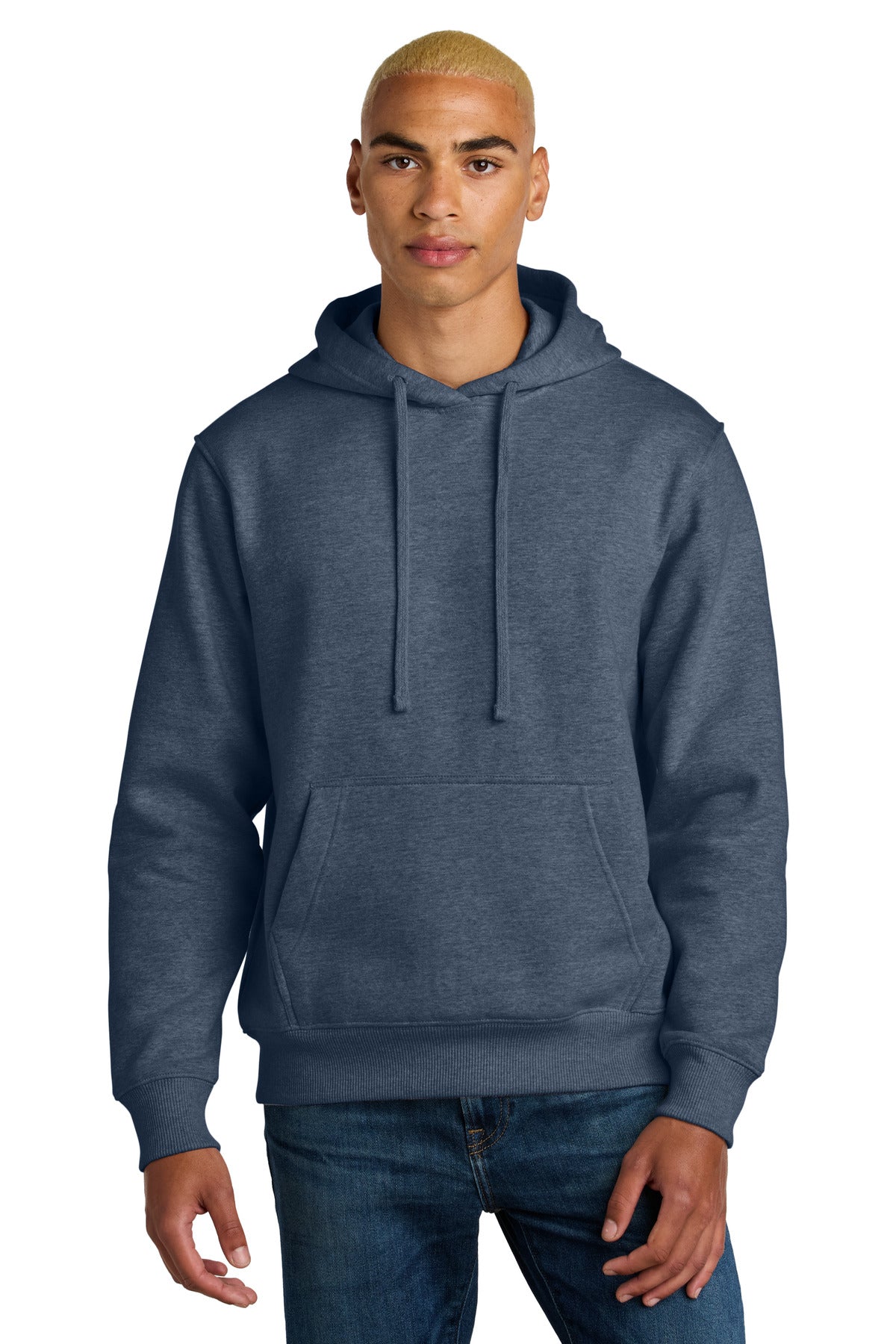 Custom Embroidery or DTF Print - District ®  V.I.T. ™  Super Heavyweight Fleece Hoodie DT6600