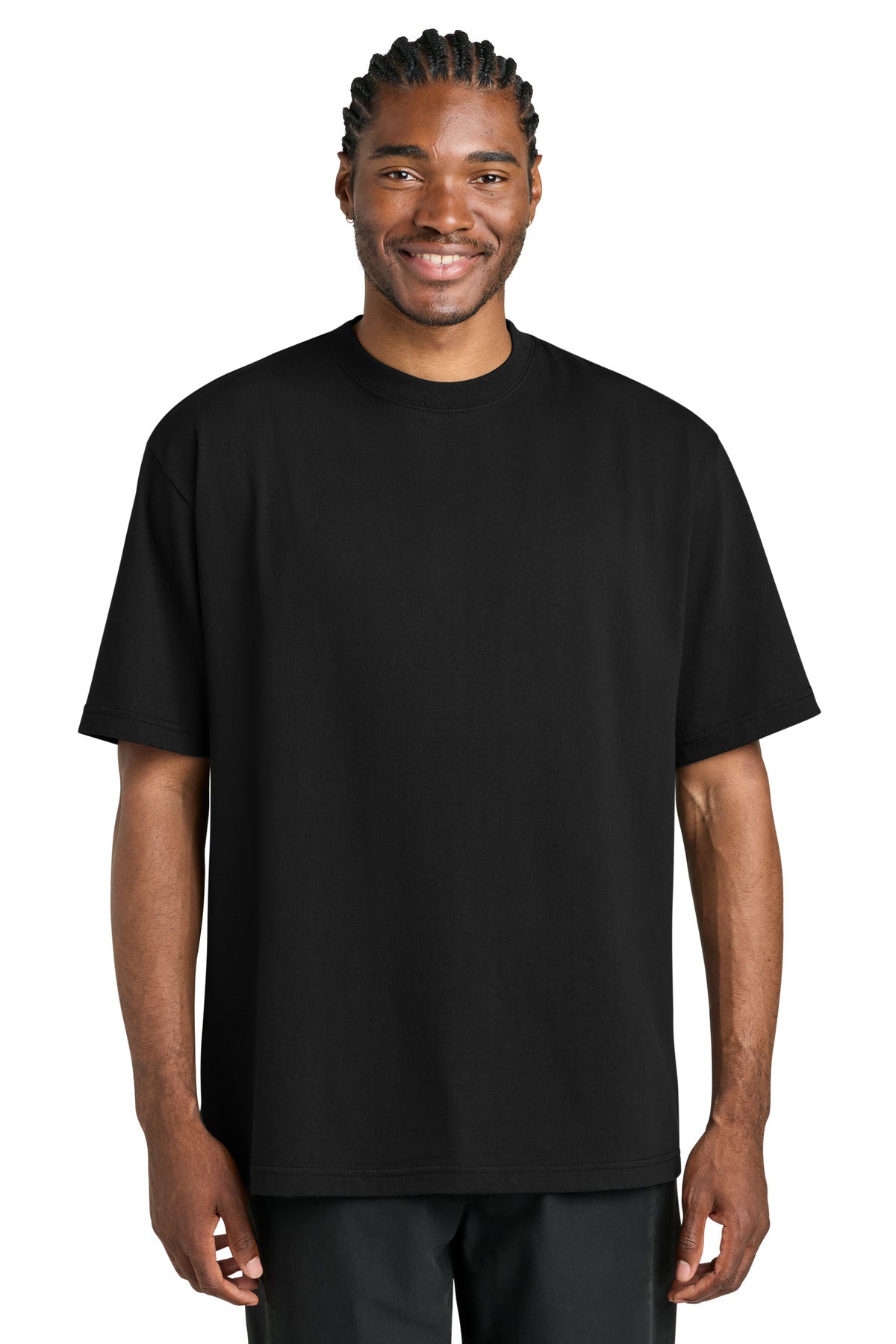 Custom Embroidery or DTF Print - District ®  7-Oz. Gritty Tee DT7075
