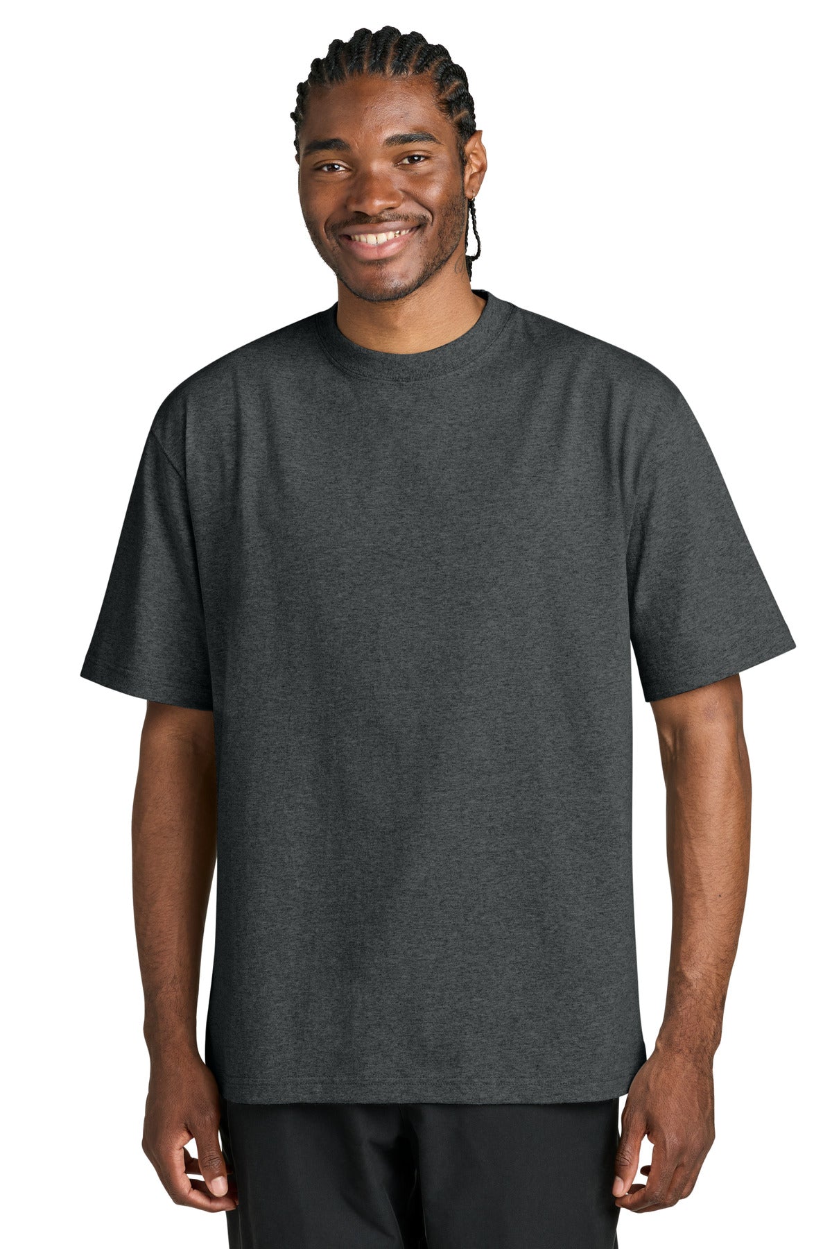 Custom Embroidery or DTF Print - District ®  7-Oz. Gritty Tee DT7075