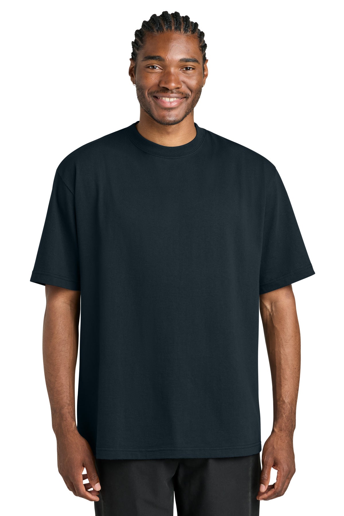 Custom Embroidery or DTF Print - District ®  7-Oz. Gritty Tee DT7075