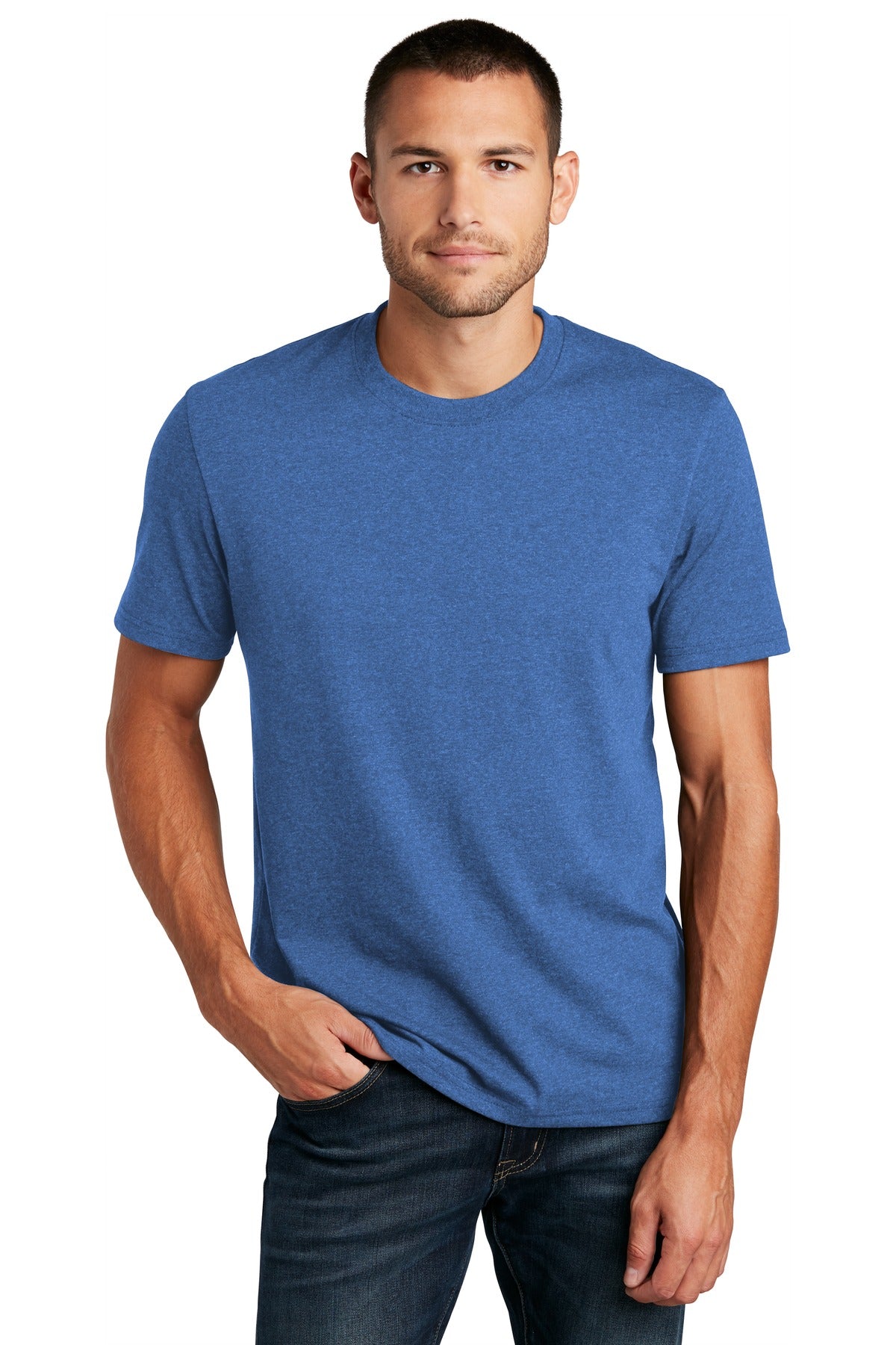 Custom Embroidery or DTF Print - District  ®  Re-Tee  ™  DT8000