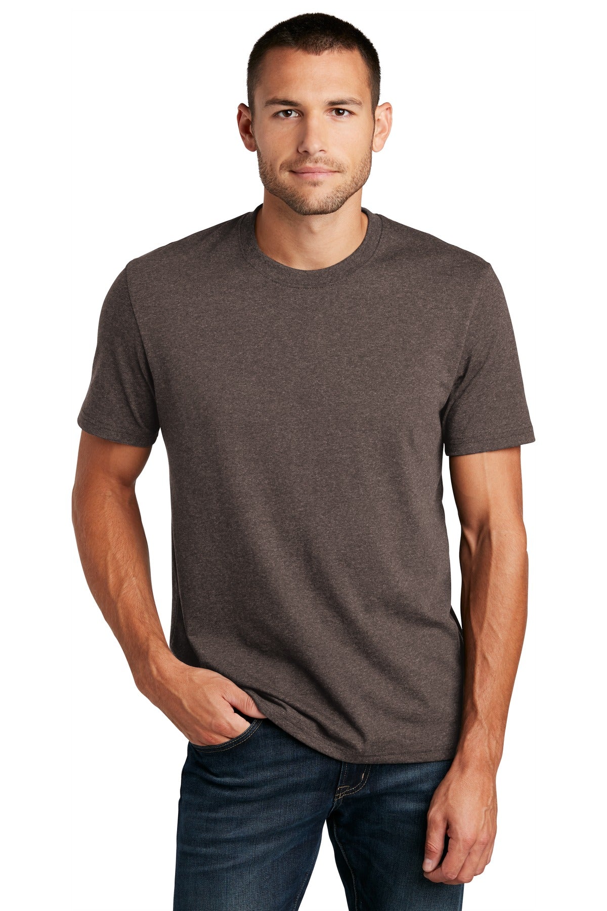 Custom Embroidery or DTF Print - District  ®  Re-Tee  ™  DT8000