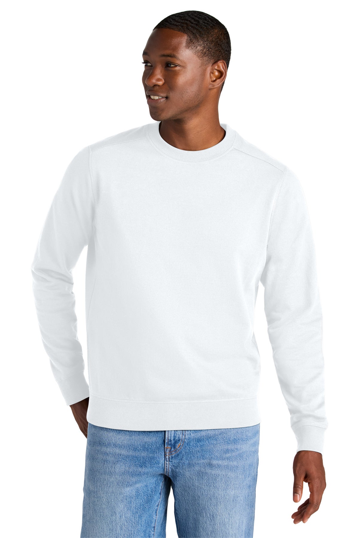 Custom Embroidery or DTF Print - District ®  Re-Fleece ™ Crew DT8104