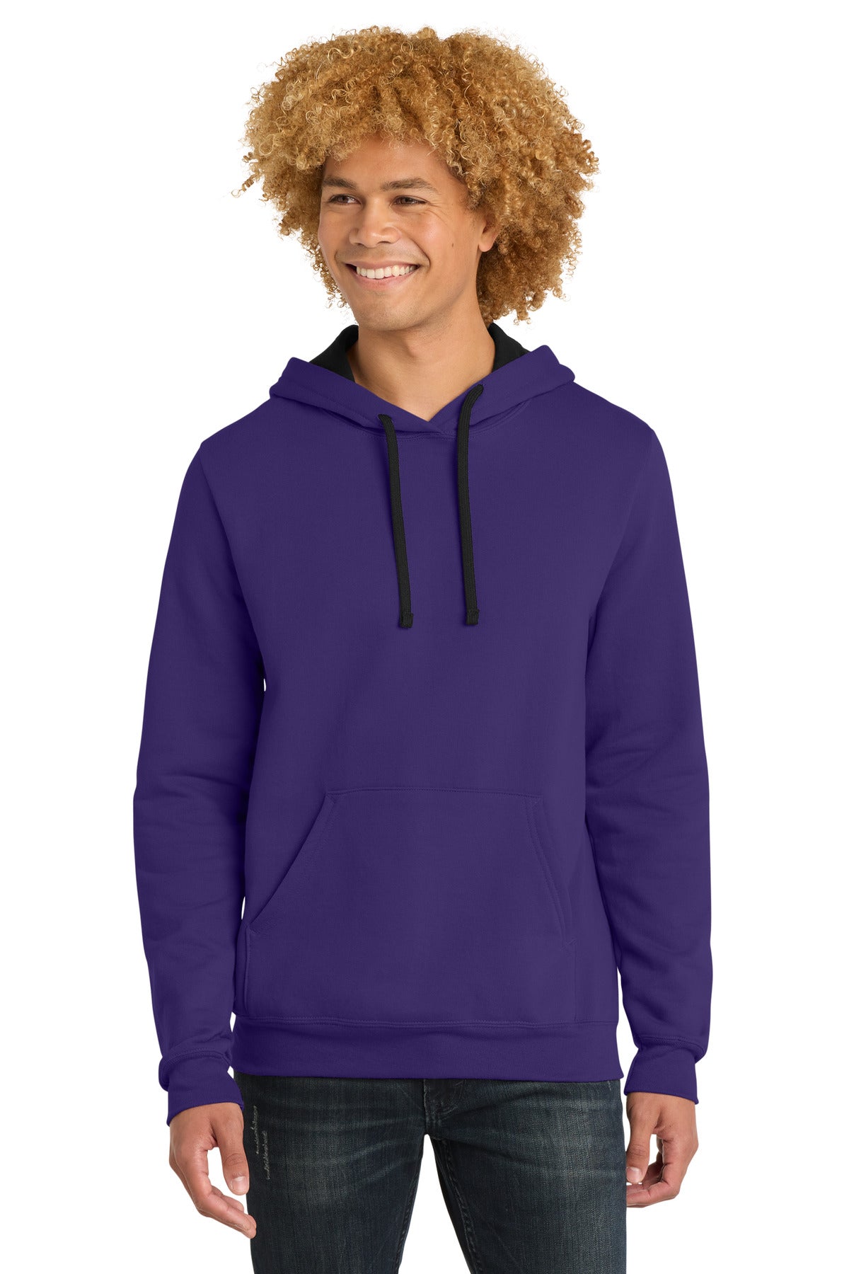 Custom Embroidery or DTF Print - District ®  The Concert Fleece ®  Hoodie. DT810
