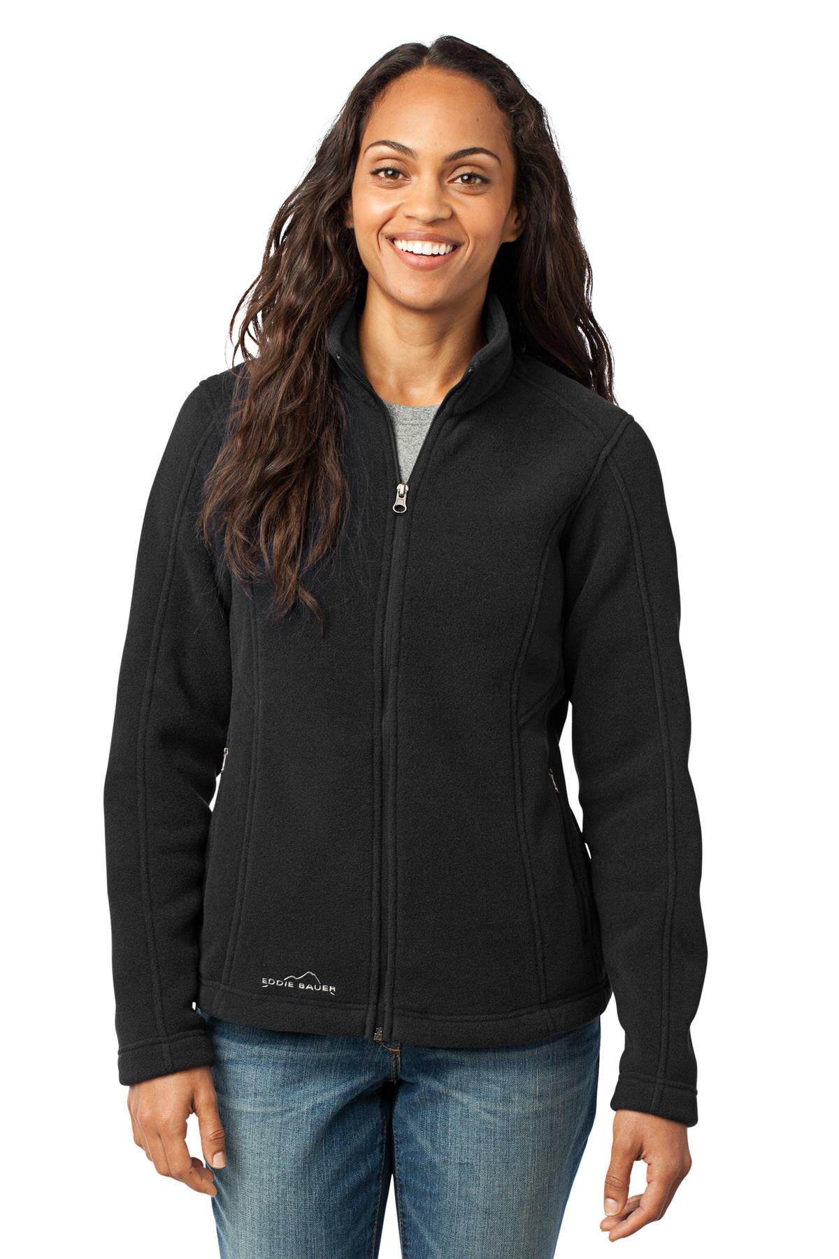 Custom Embroidery or DTF Print - Eddie Bauer® - Women's Full-Zip Fleece Jacket. EB201