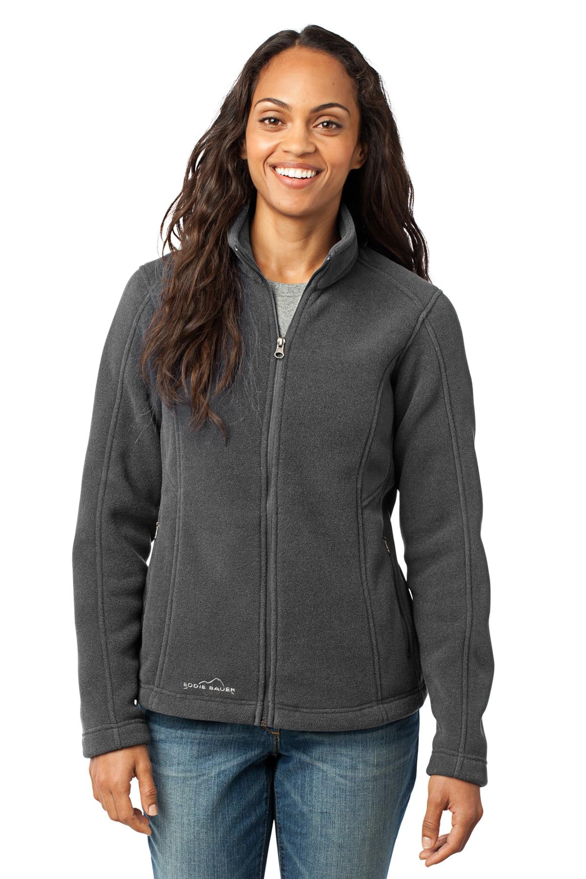 Custom Embroidery or DTF Print - Eddie Bauer ®  - Women's Full-Zip Fleece Jacket. EB201