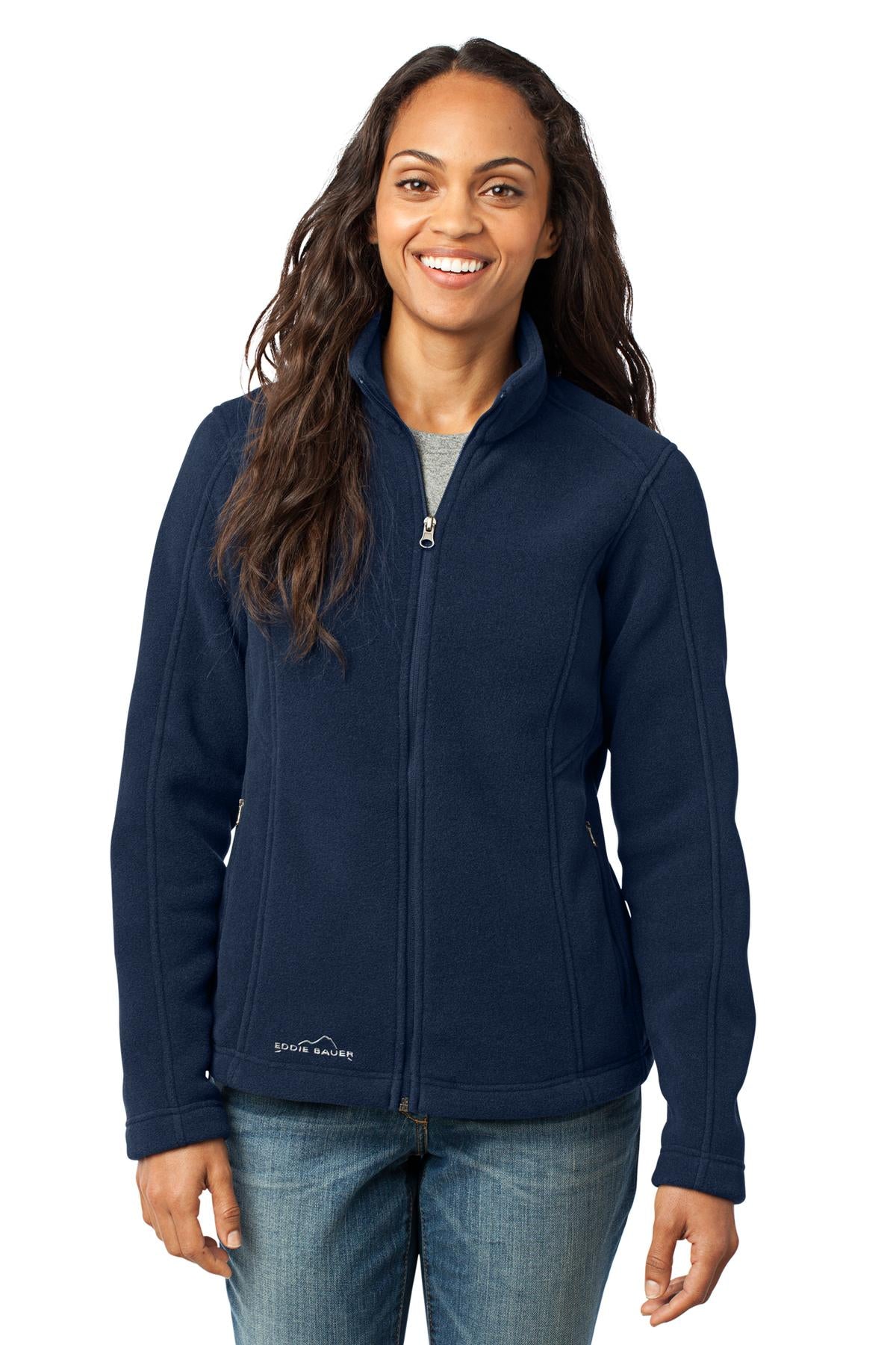 Custom Embroidery or DTF Print - Eddie Bauer® - Women's Full-Zip Fleece Jacket. EB201
