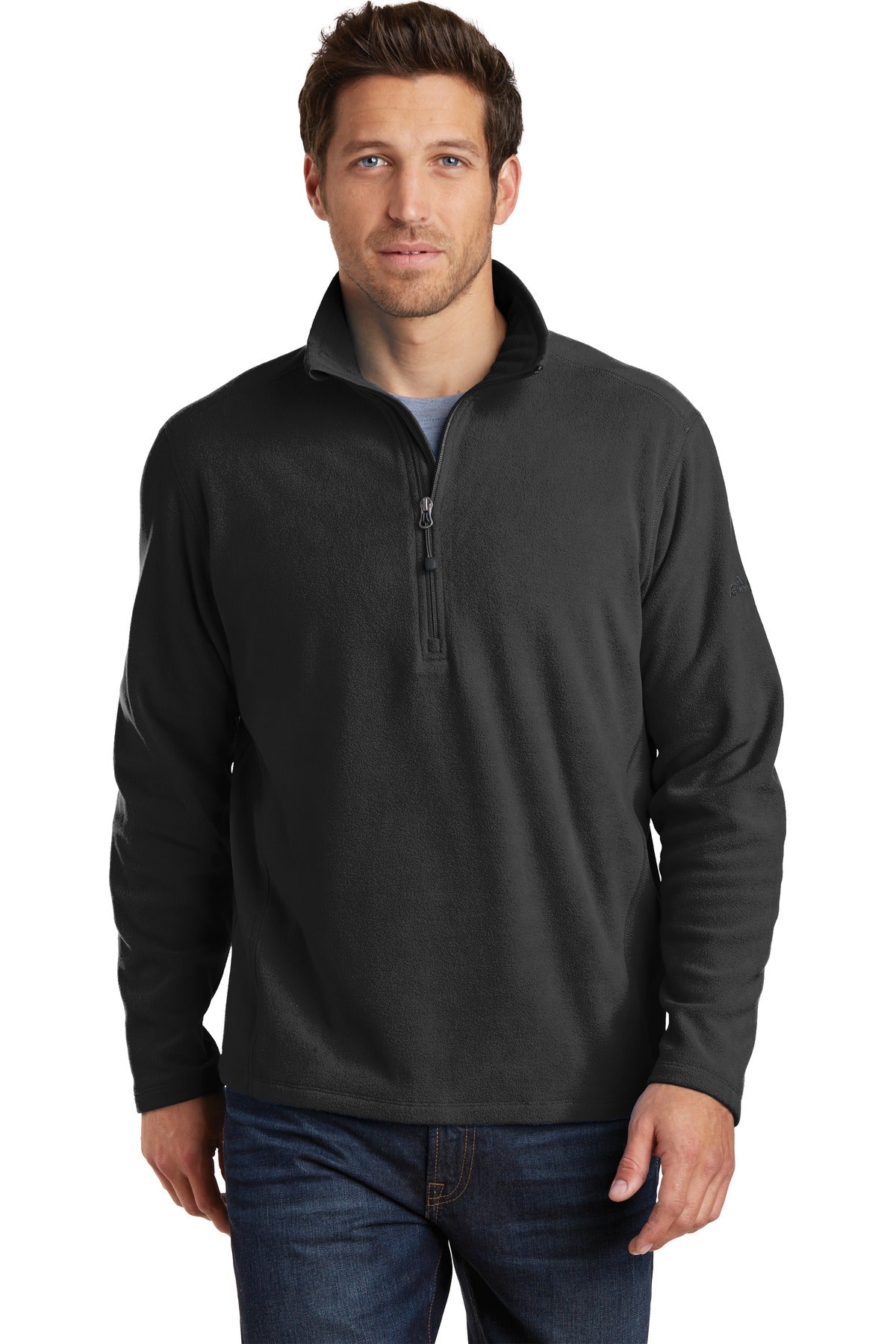 Custom Embroidery or DTF Print - Eddie Bauer®1/2-Zip Microfleece Jacket. EB226