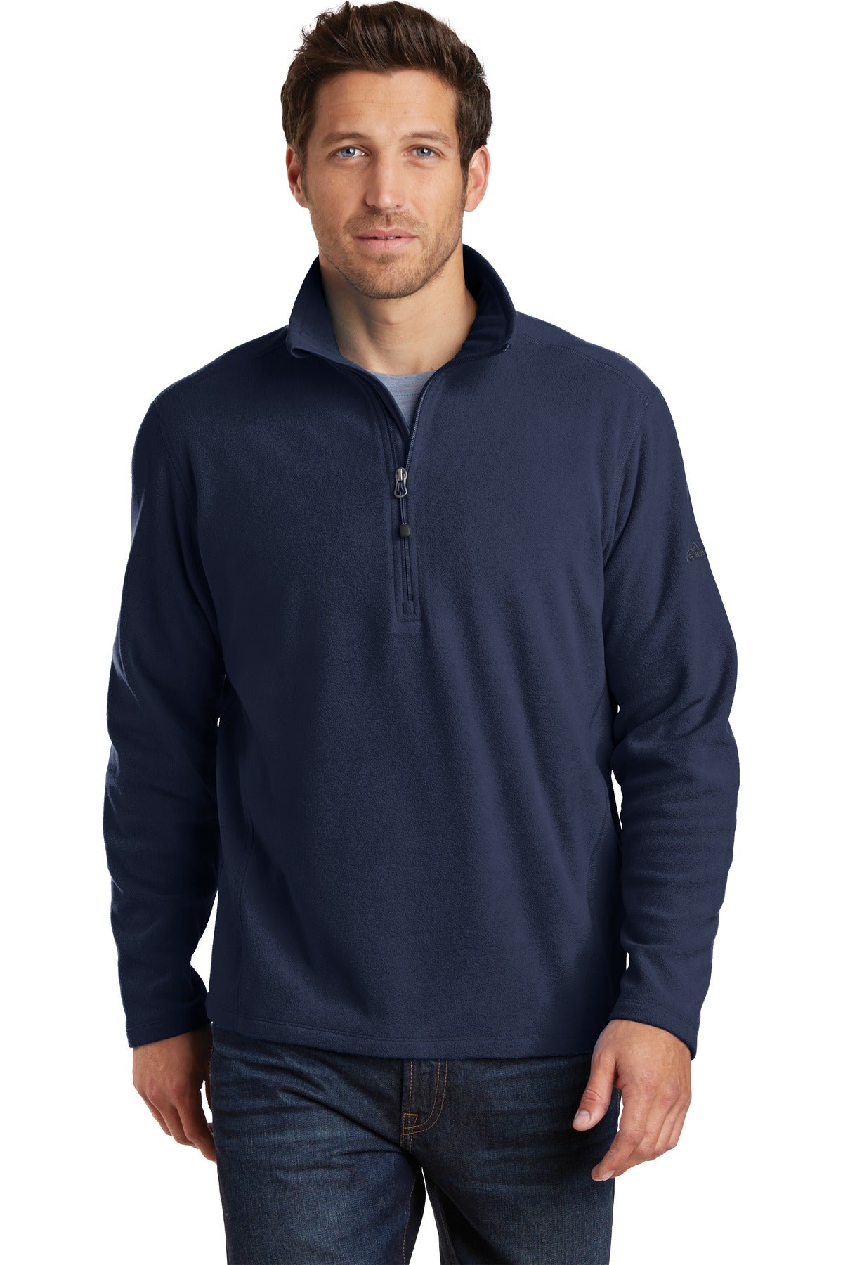 Custom Embroidery or DTF Print - Eddie Bauer ® 1/2-Zip Microfleece Jacket. EB226