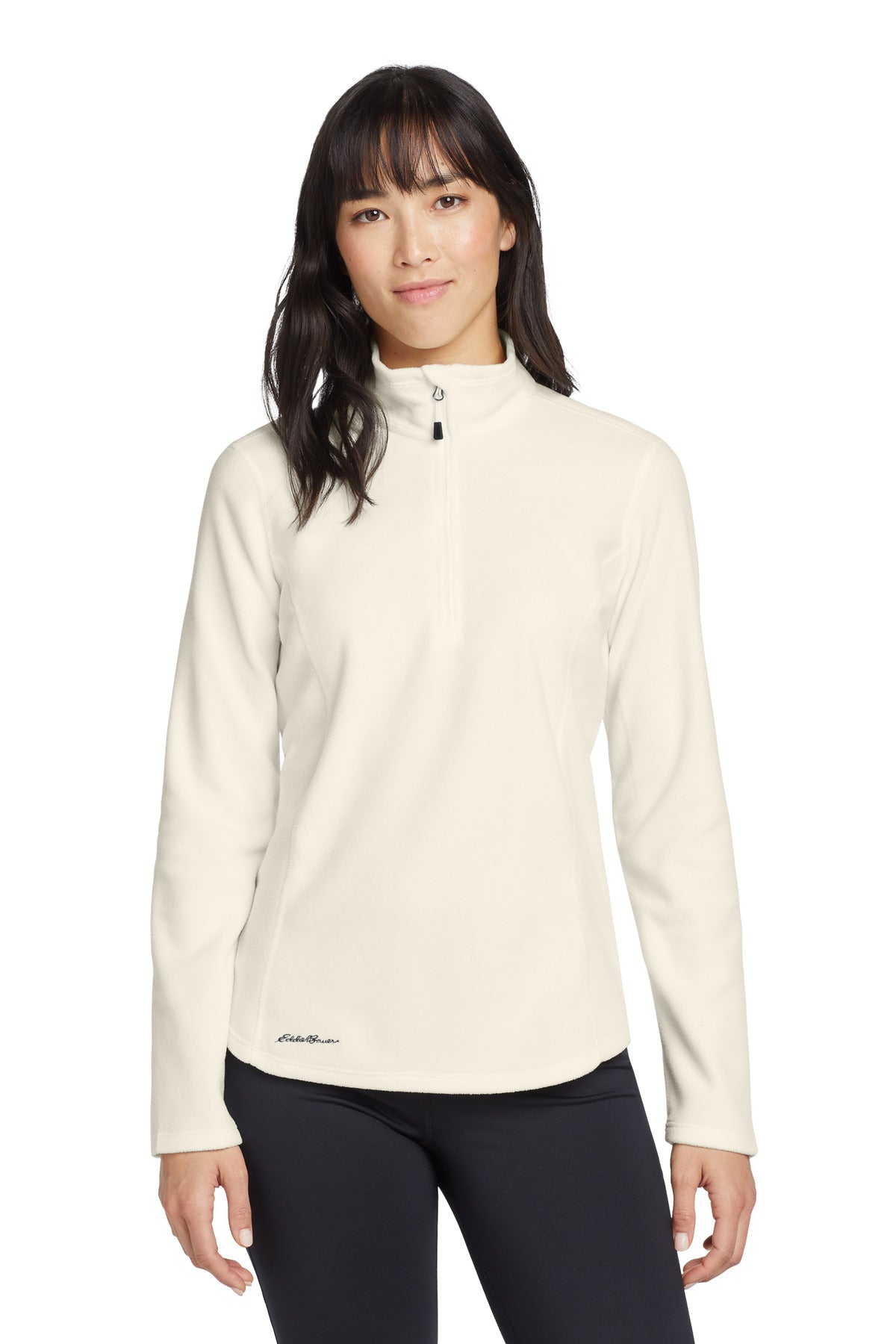Custom Embroidery or DTF Print - Eddie Bauer ®  Women's 1/2-Zip Microfleece Jacket EB227