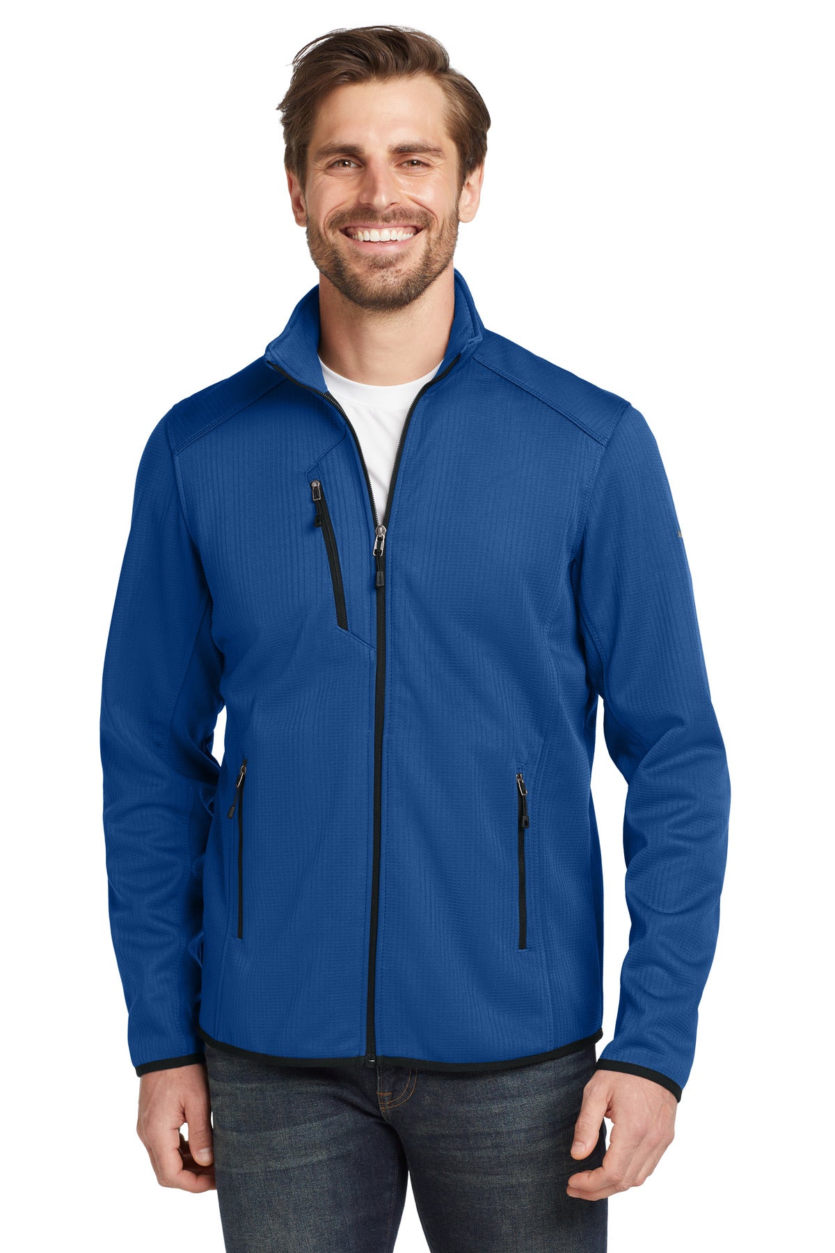 Custom Embroidery or DTF Print - Eddie Bauer  ®  Dash Full-Zip Fleece Jacket. EB242