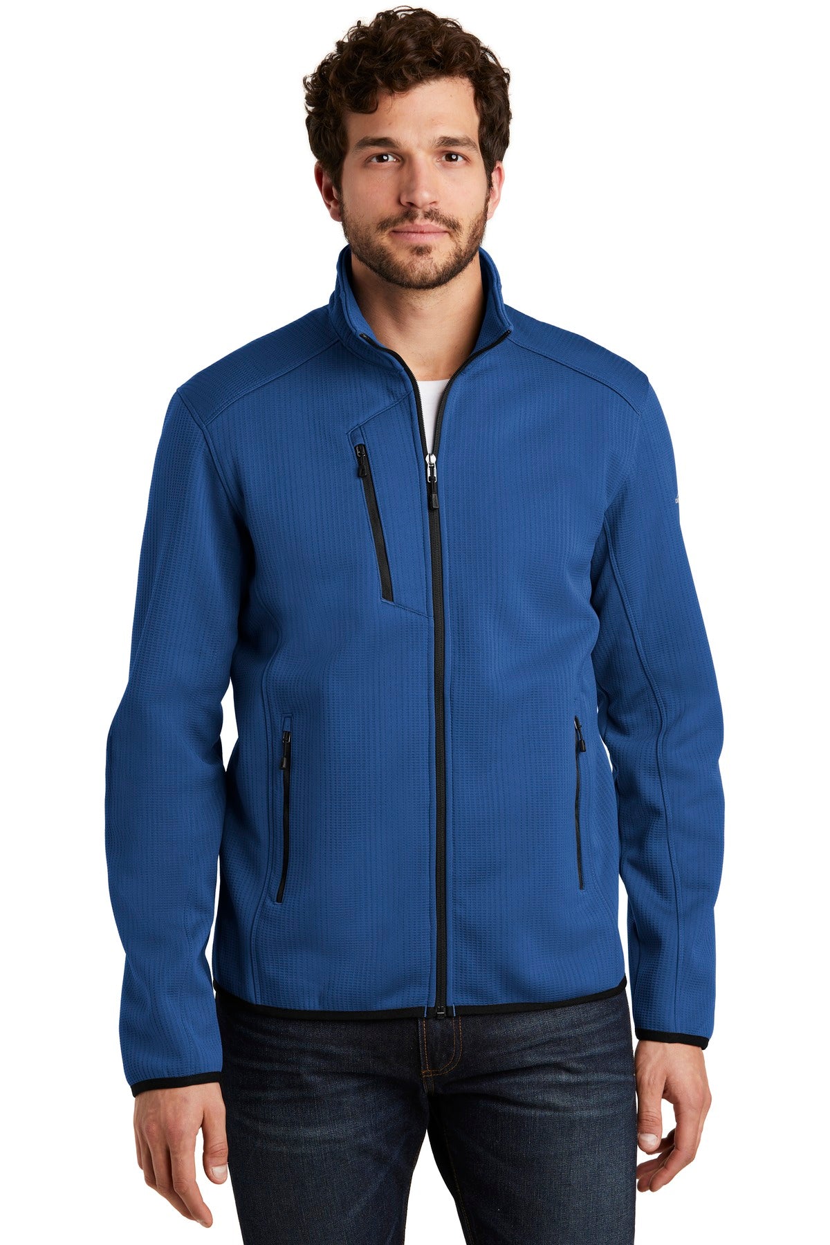 Custom Embroidery or DTF Print - Eddie Bauer ® Dash Full-Zip Fleece Jacket. EB242