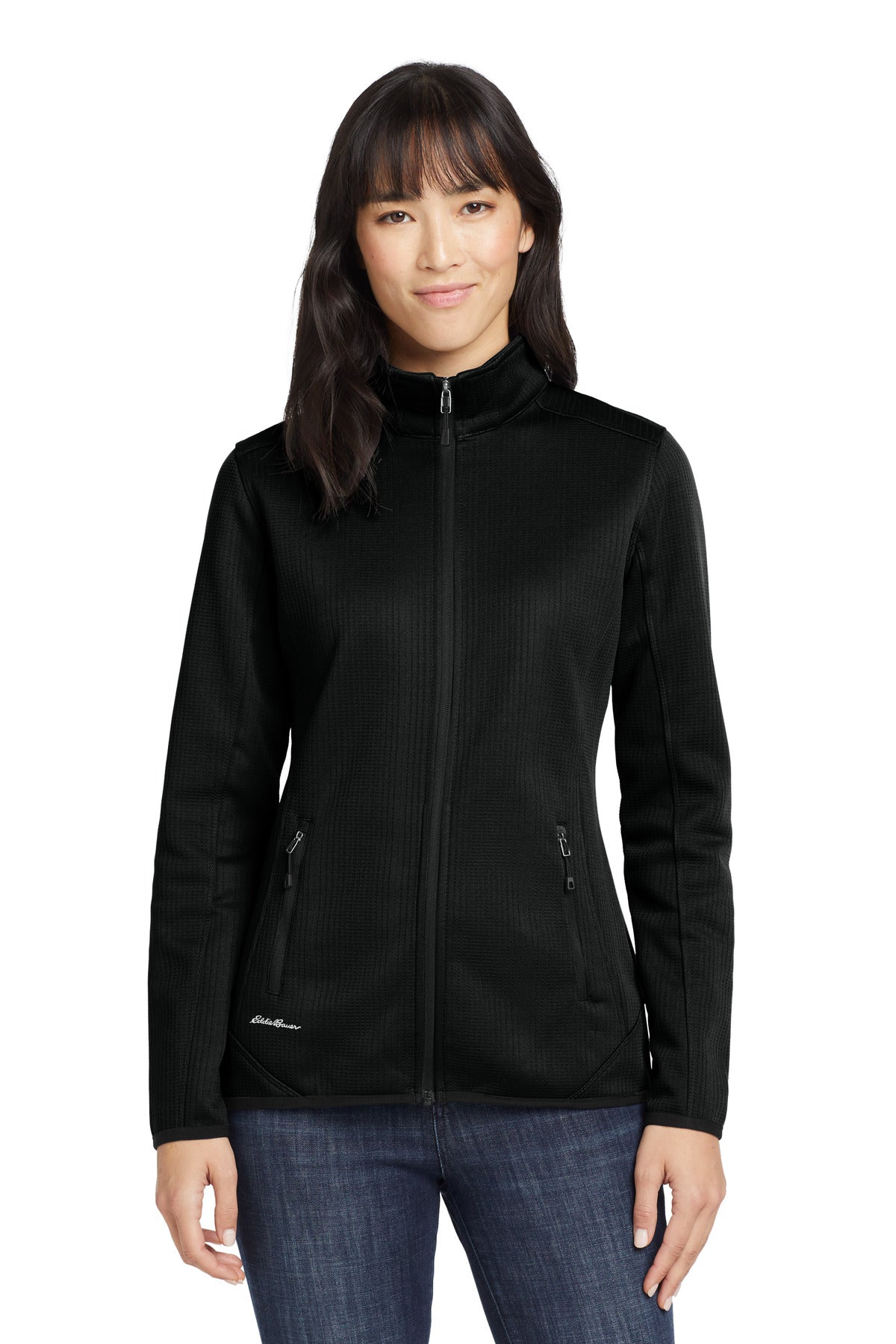 Custom Embroidery or DTF Print - Eddie Bauer ® Women's Dash Full-Zip Fleece Jacket. EB243