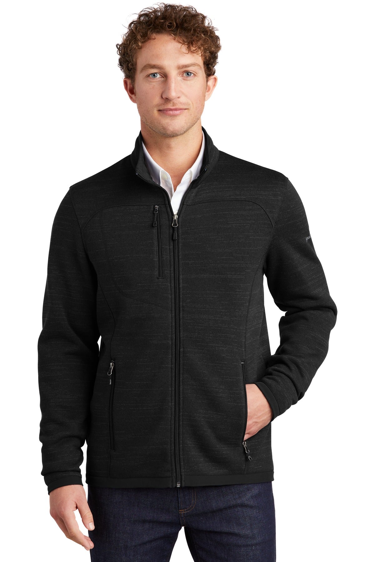 Custom Embroidery or DTF Print - Eddie Bauer  ®  Sweater Fleece Full-Zip. EB250