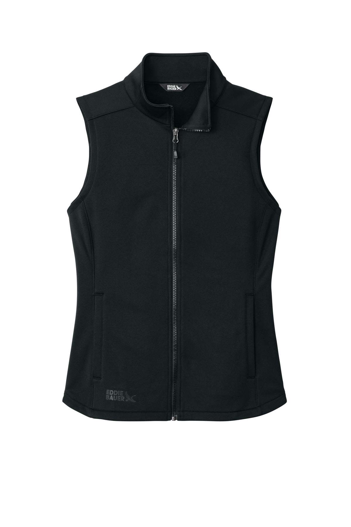 Custom Embroidery or DTF Print - Eddie Bauer® Women's Smooth Mid Layer Fleece Vest EB2570