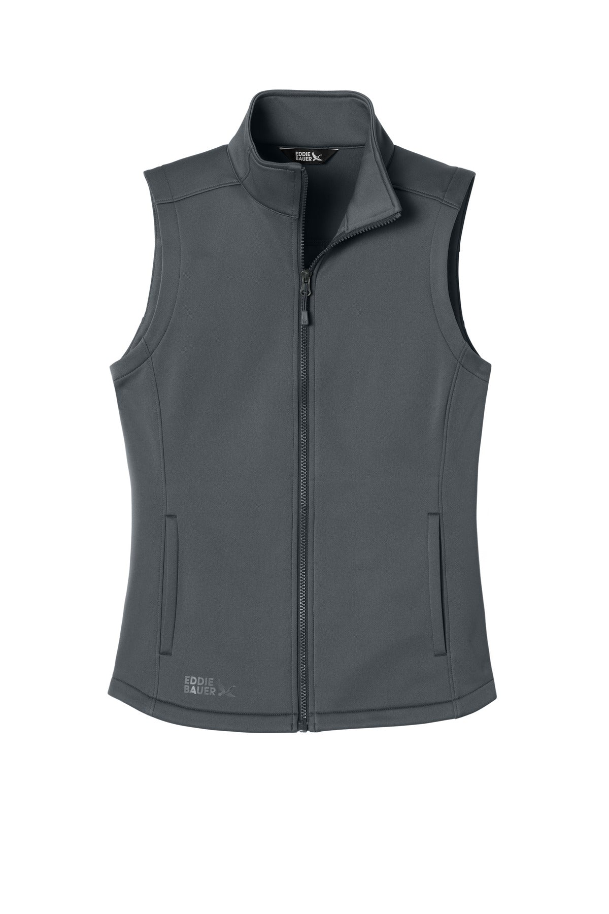 Custom Embroidery or DTF Print - Eddie Bauer® Women's Smooth Mid Layer Fleece Vest EB2570