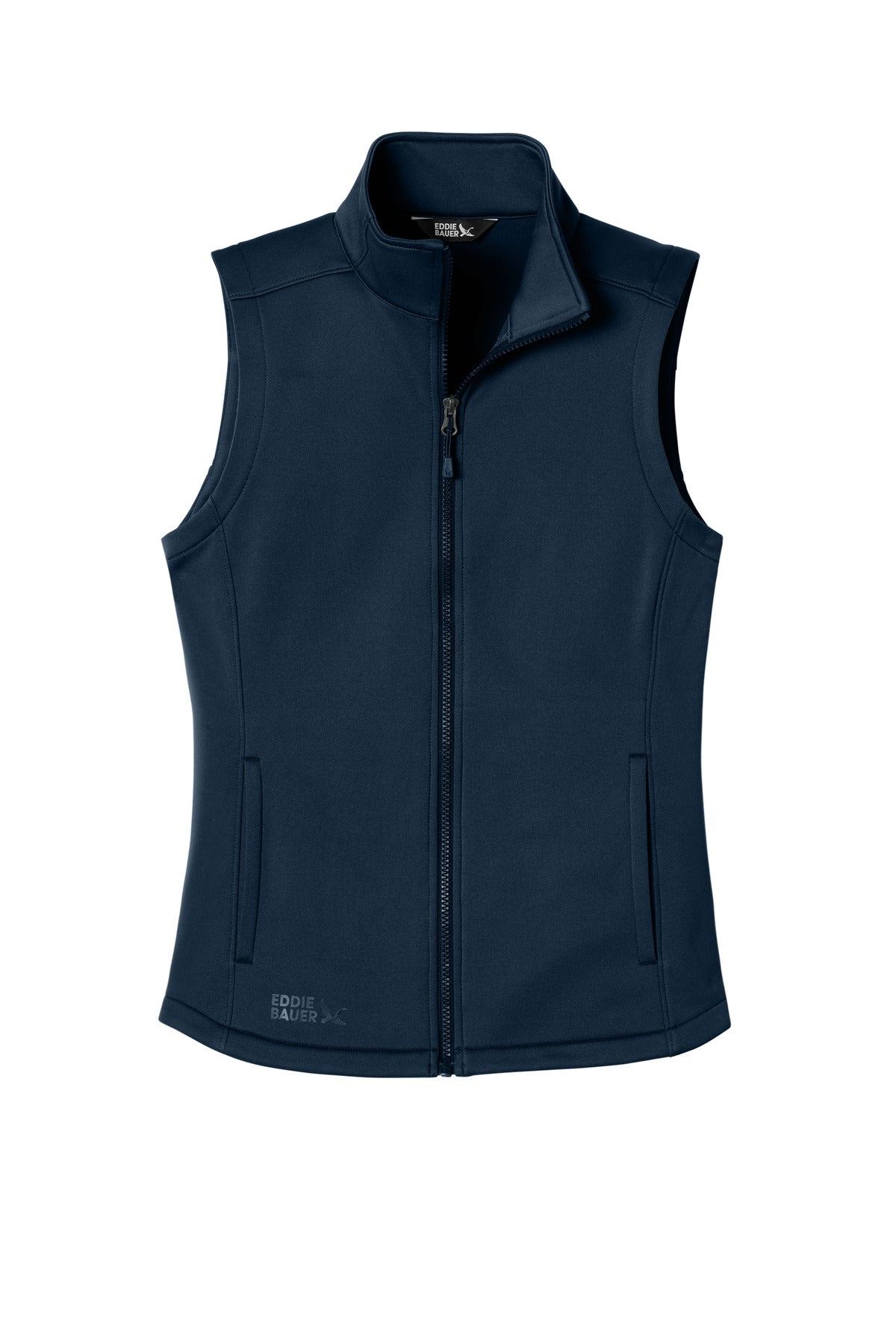 Custom Embroidery or DTF Print - Eddie Bauer® Women's Smooth Mid Layer Fleece Vest EB2570