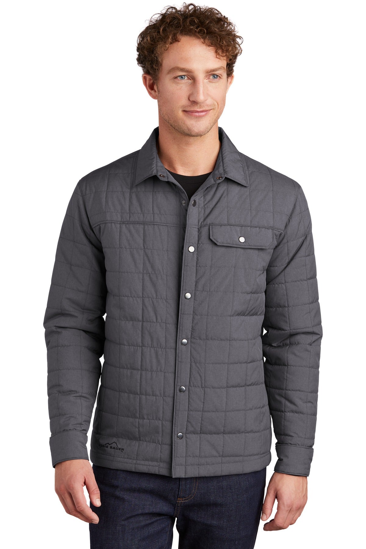 Custom Embroidery or DTF Print - Eddie Bauer  ®  Shirt Jac. EB502