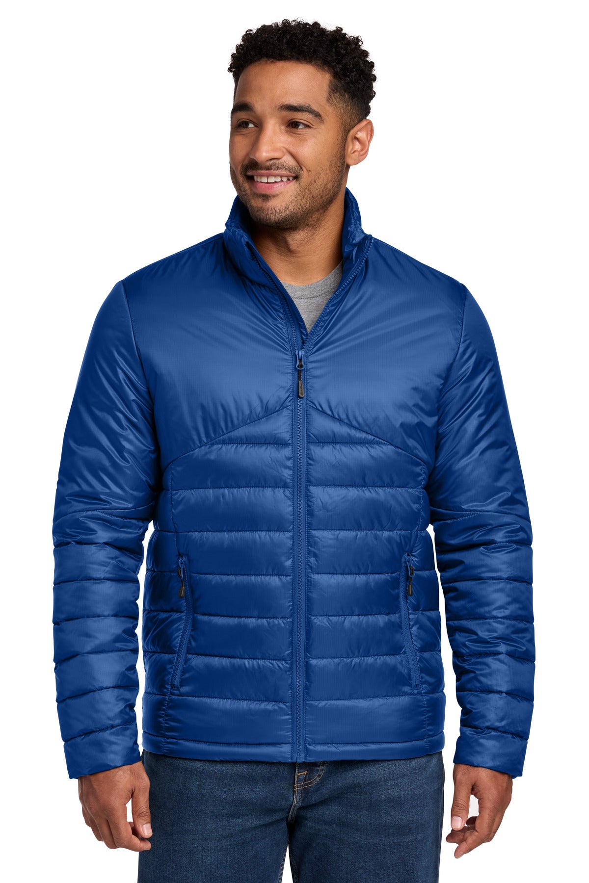 Custom Embroidery or DTF Print - Eddie Bauer ®  Quilted Jacket EB510