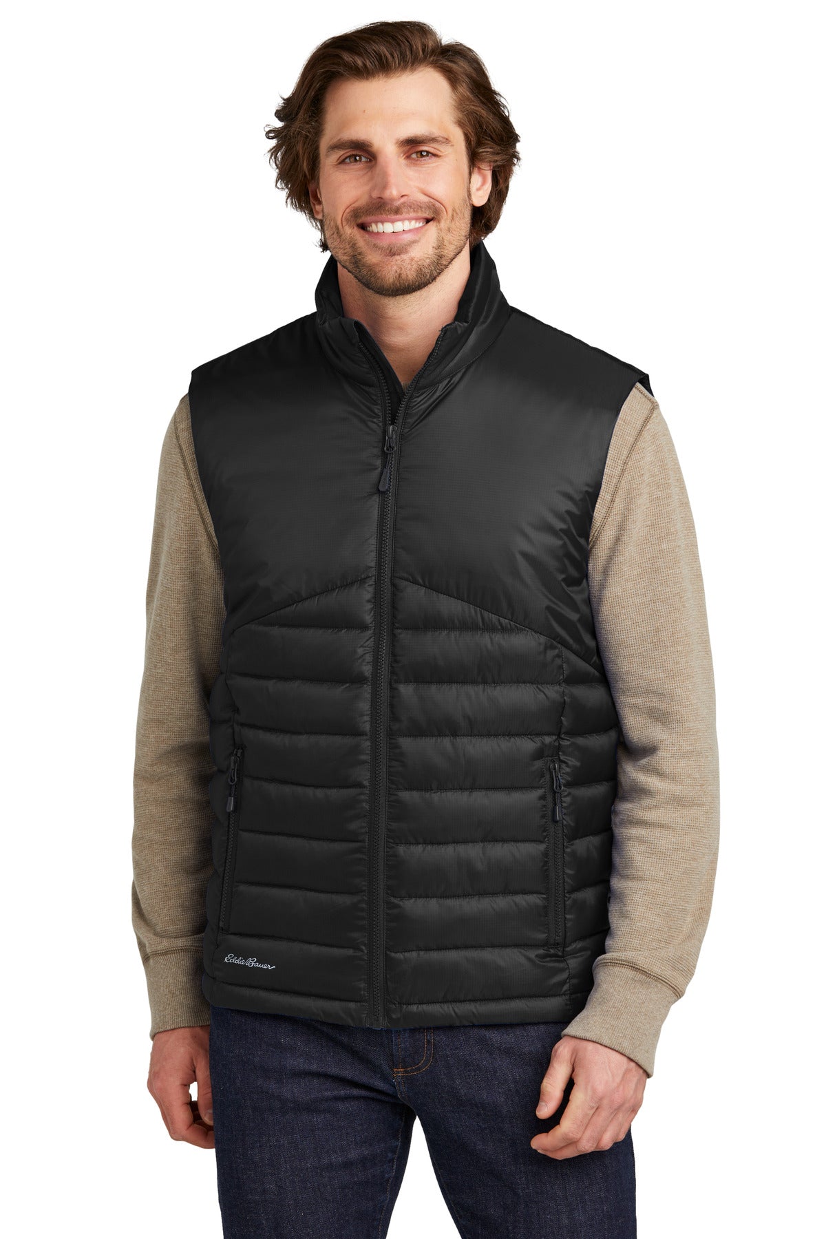 Custom Embroidery or DTF Print - Eddie Bauer® Quilted Vest EB512