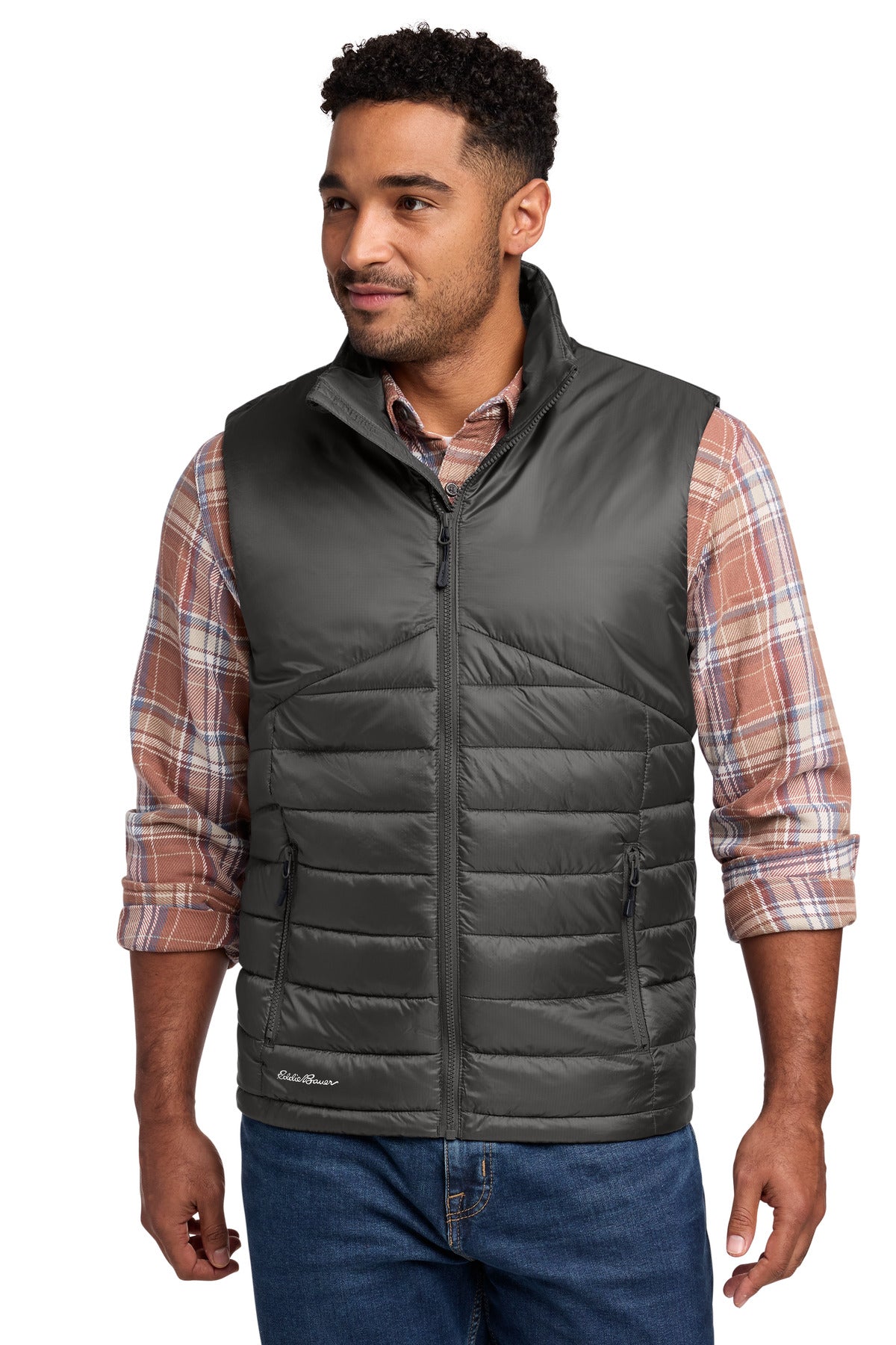Custom Embroidery or DTF Print - Eddie Bauer ®  Quilted Vest EB512
