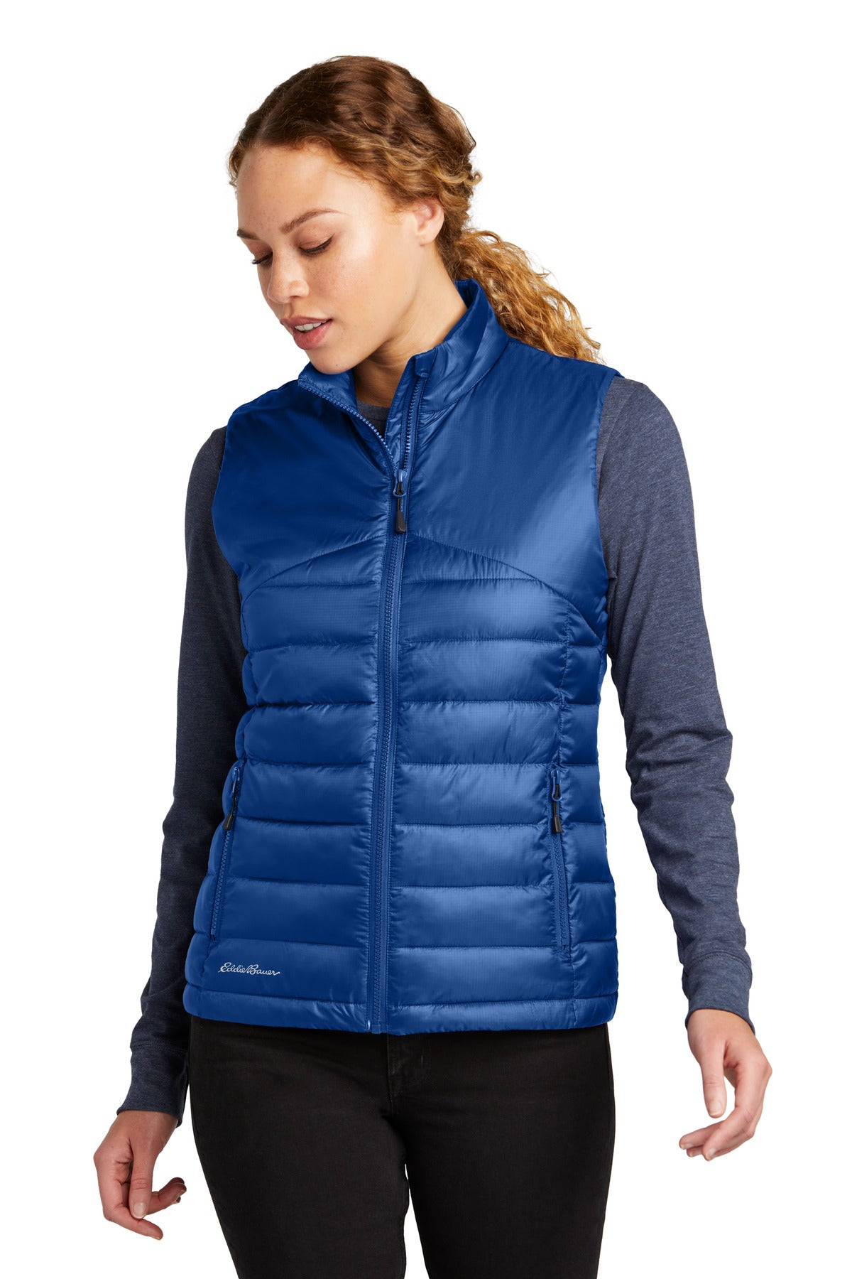 Custom Embroidery or DTF Print - Eddie Bauer® Women's Quilted Vest EB513