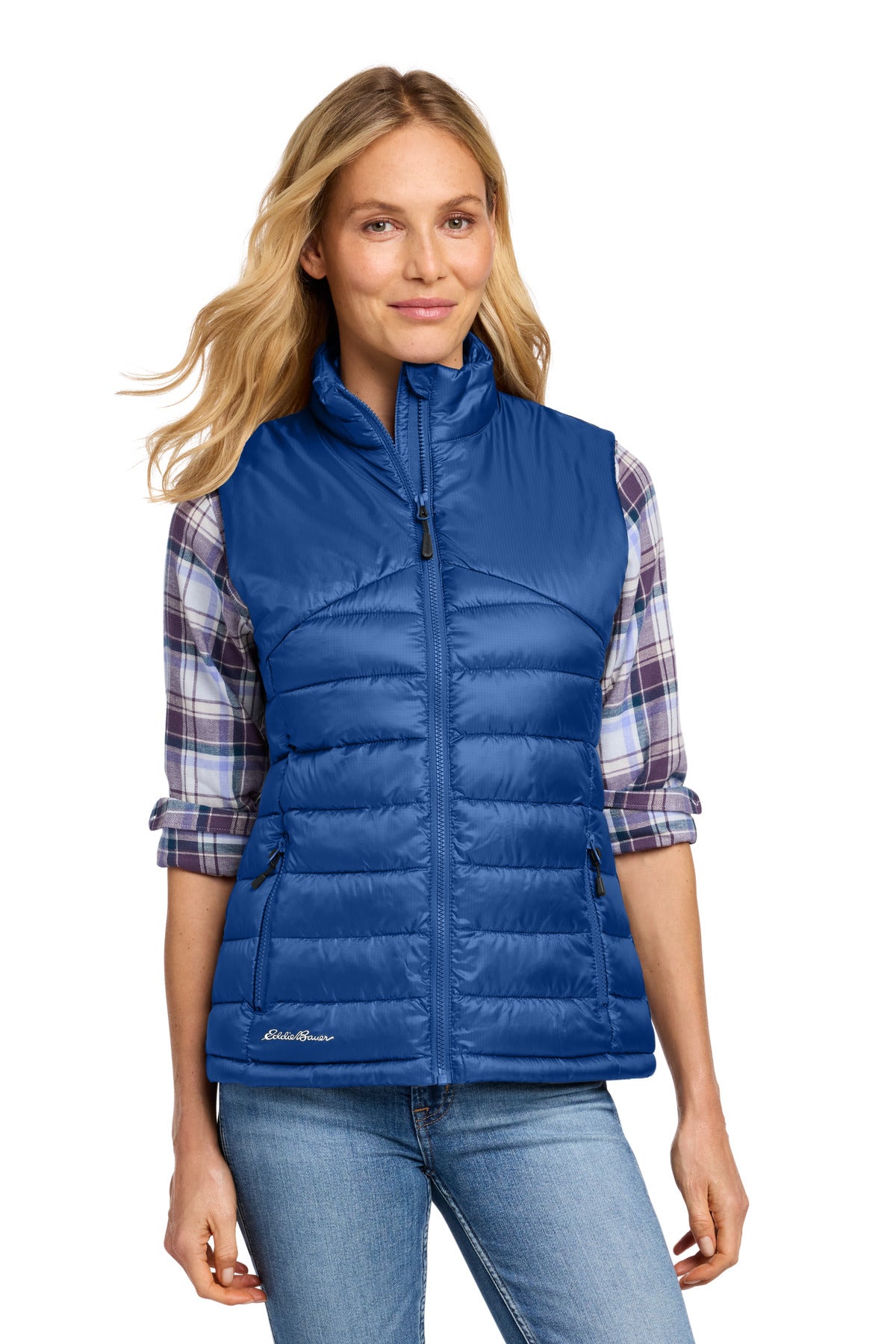 Custom Embroidery or DTF Print - Eddie Bauer ®  Women's Quilted Vest EB513