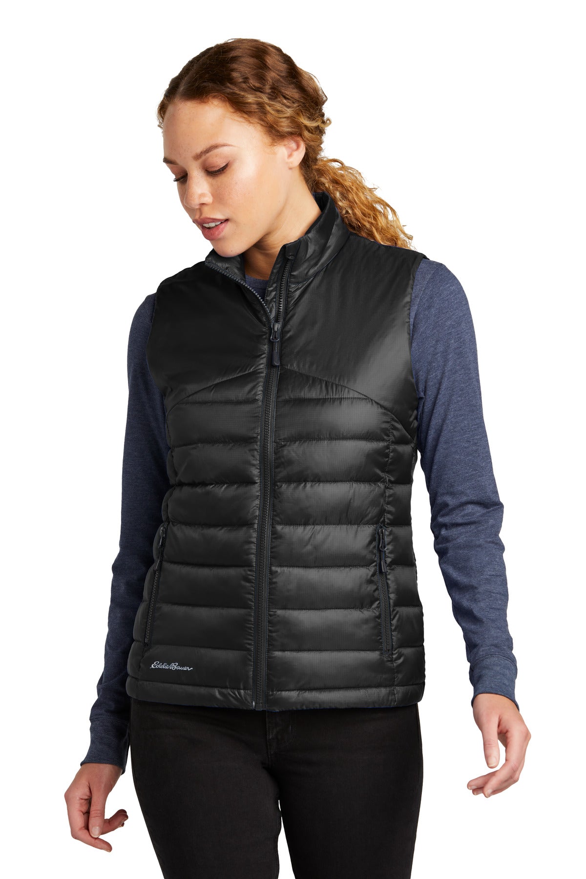 Custom Embroidery or DTF Print - Eddie Bauer® Women's Quilted Vest EB513