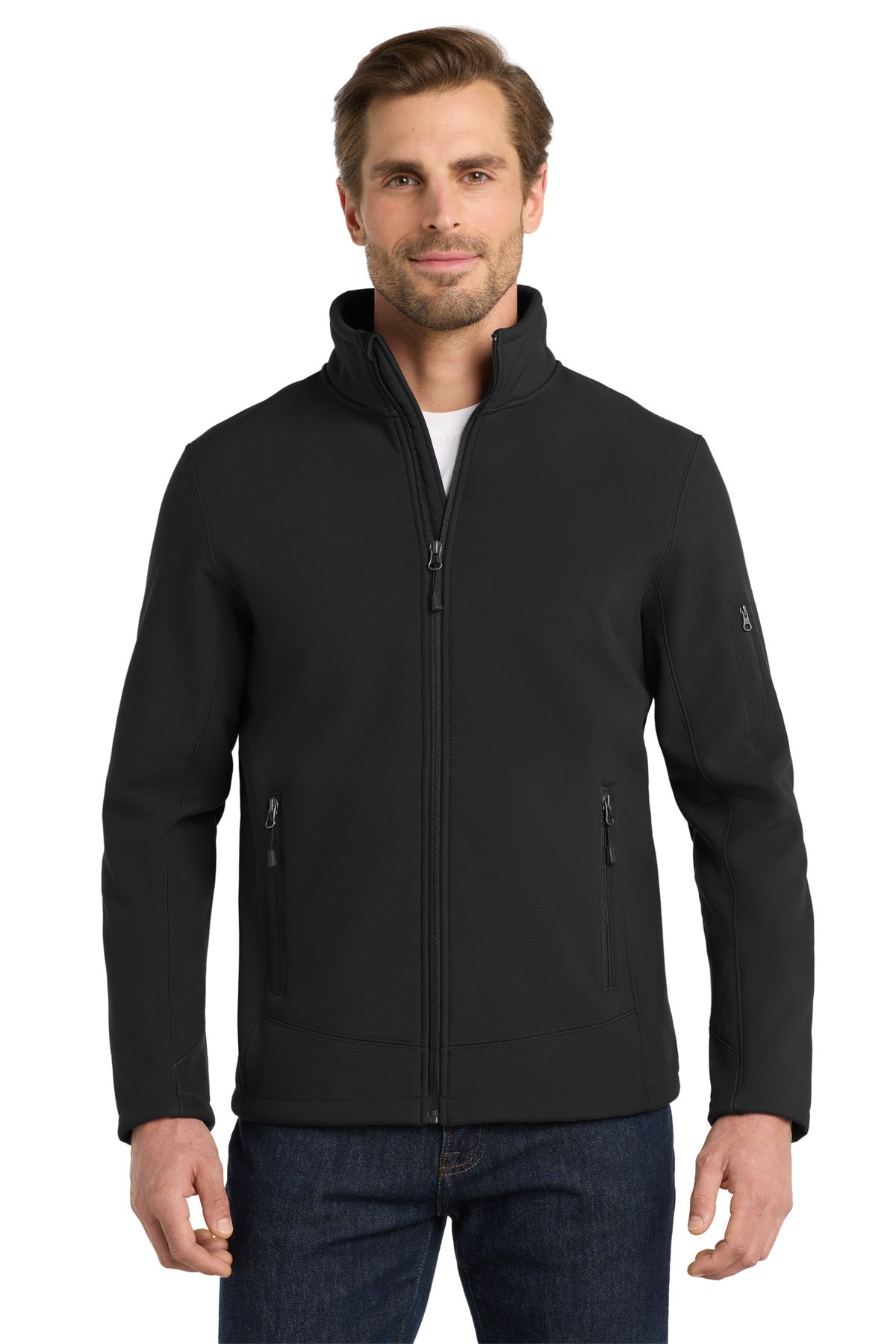 Custom Embroidery or DTF Print - Eddie Bauer ®  Rugged Ripstop Soft Shell Jacket. EB534