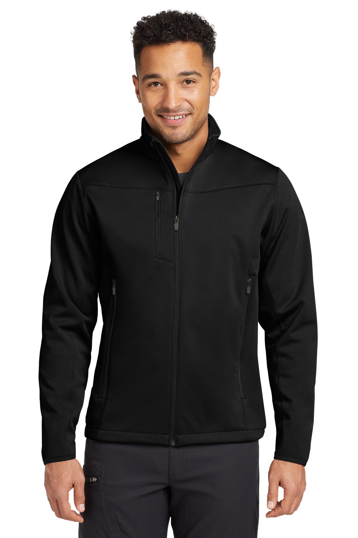 Custom Embroidery or DTF Print - Eddie Bauer ®  Weather-Resist Soft Shell Jacket. EB538