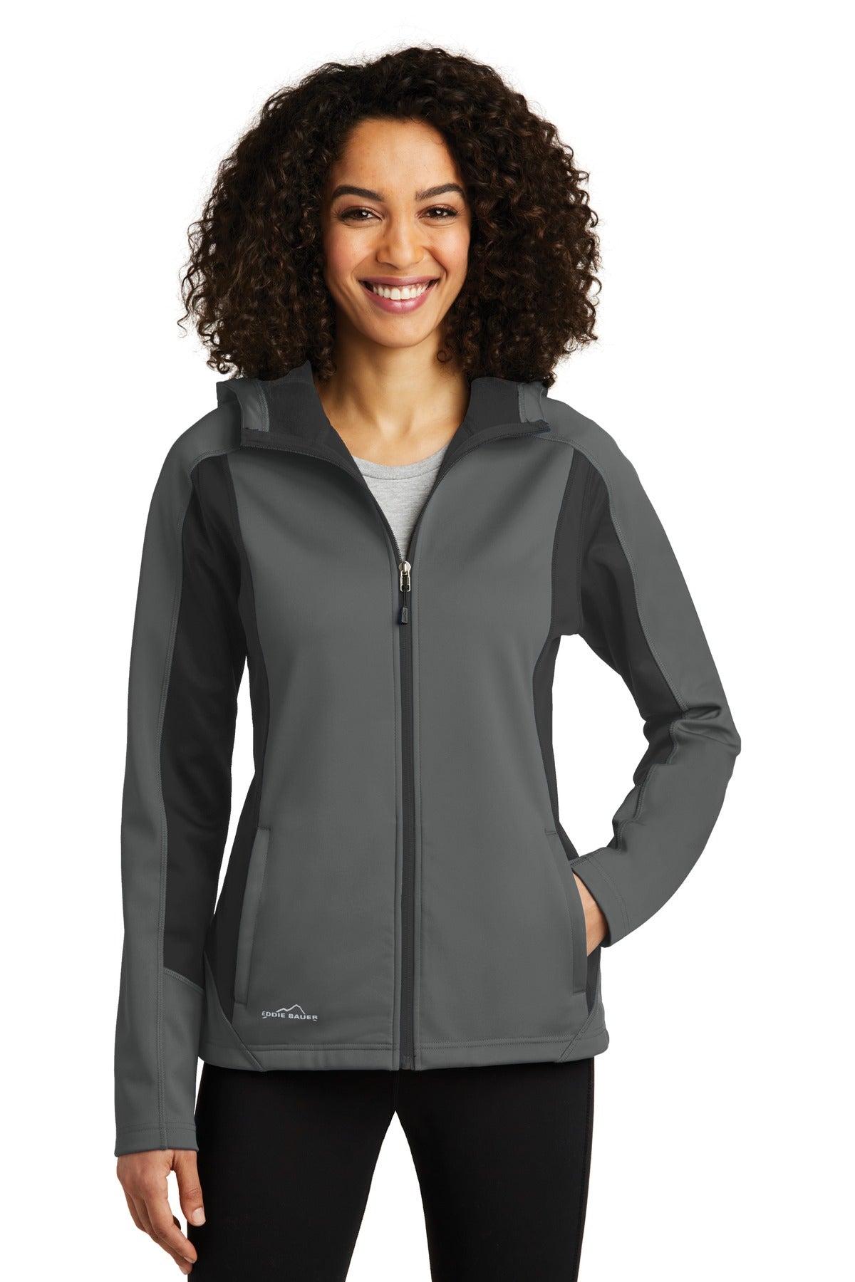 Custom Embroidery or DTF Print - Eddie Bauer® Women's Trail Soft Shell Jacket. EB543