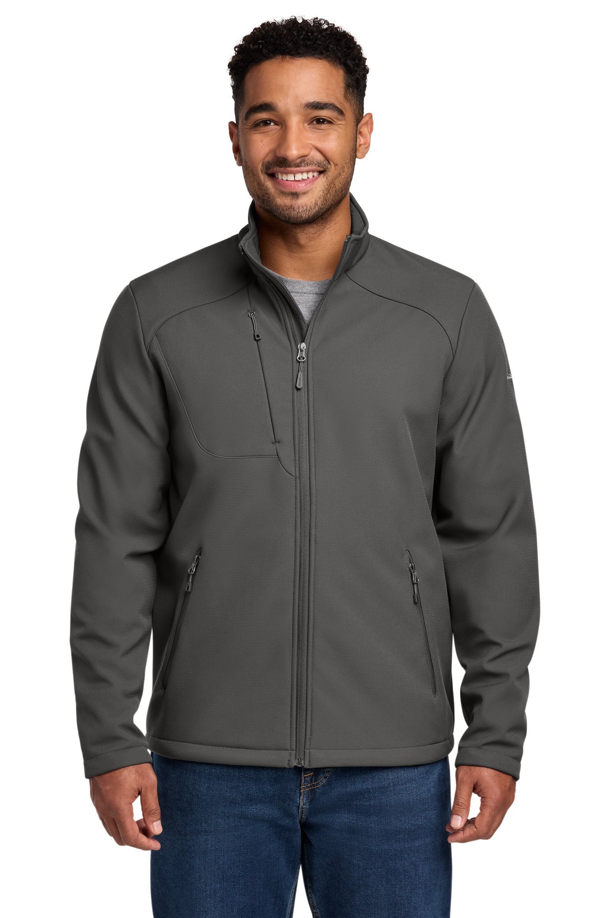 Custom Embroidery or DTF Print - Eddie Bauer ®  Stretch Soft Shell Jacket EB544