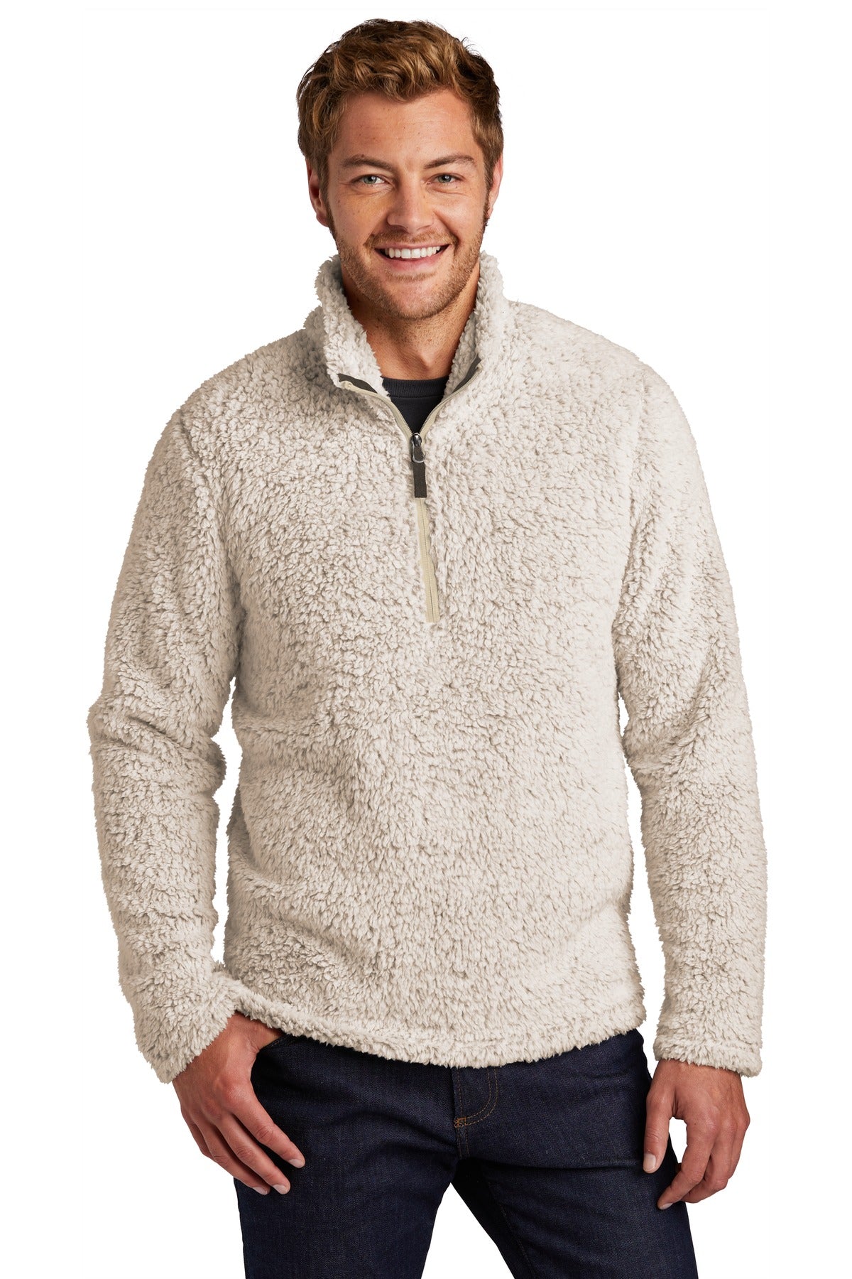 Custom Embroidery or DTF Print - Port Authority  ®  Cozy 1/4-Zip Fleece F130