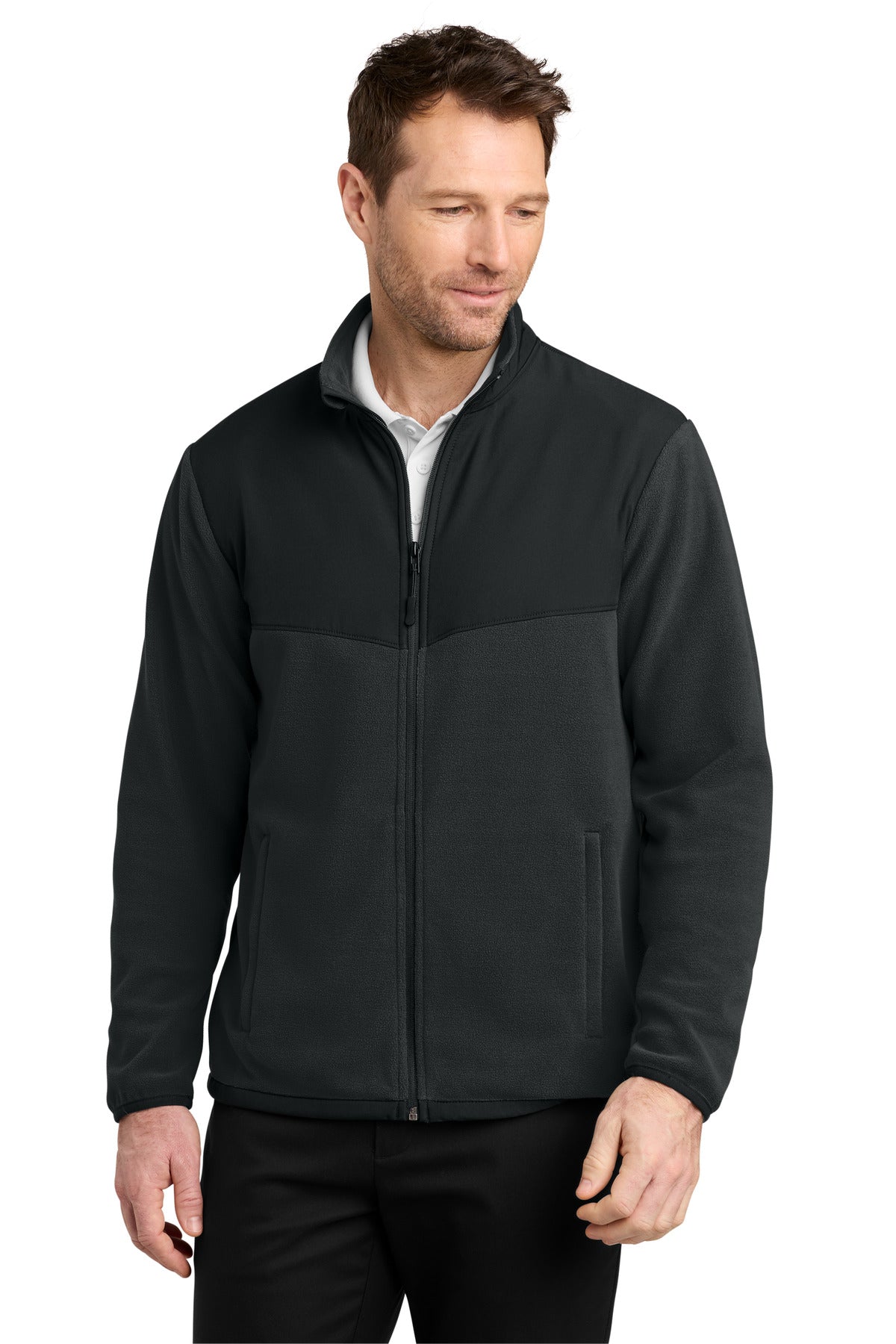 Custom Embroidery or DTF Print - Port Authority ®  Therma-Tek Fleece Jacket F180