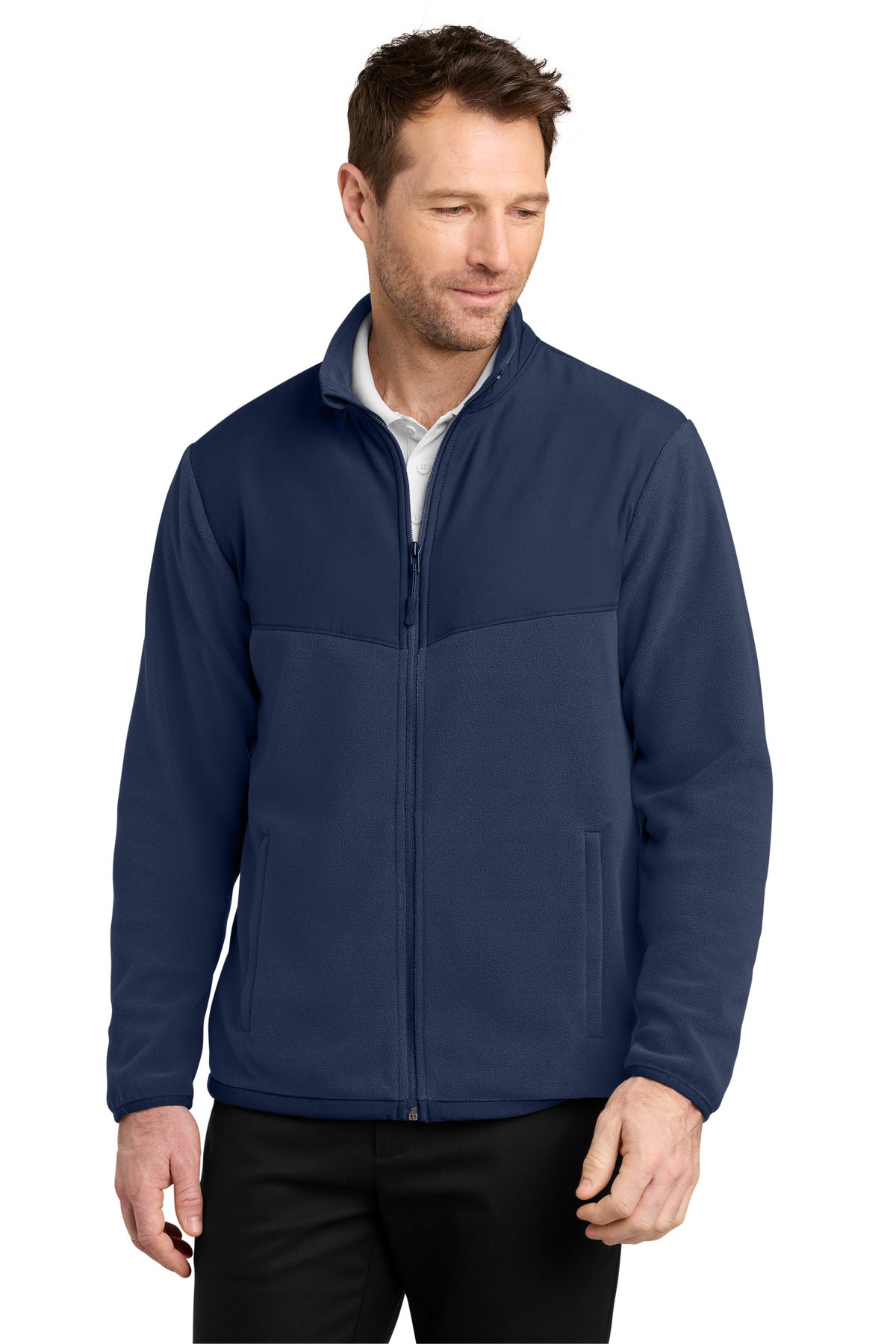Custom Embroidery or DTF Print - Port Authority ®  Therma-Tek Fleece Jacket F180