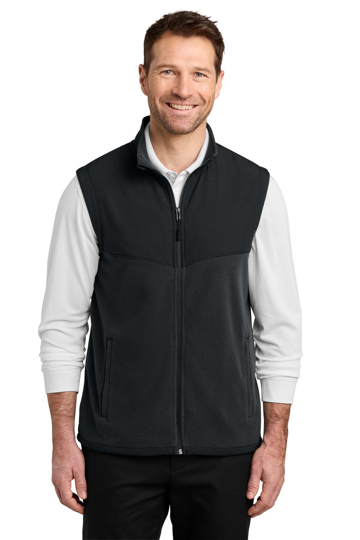 Custom Embroidery or DTF Print - Port Authority ®  Therma-Tek Fleece Vest F181
