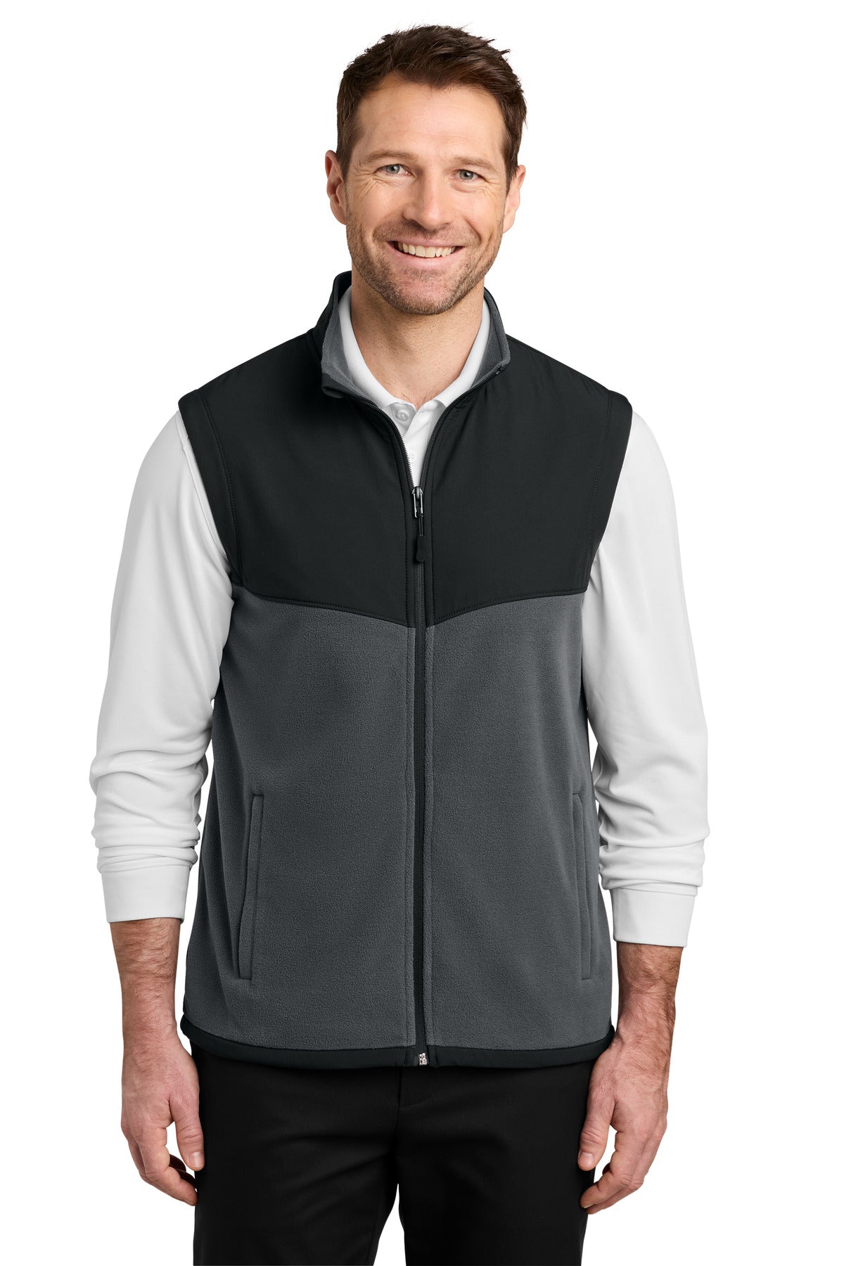 Custom Embroidery or DTF Print - Port Authority ®  Therma-Tek Fleece Vest F181