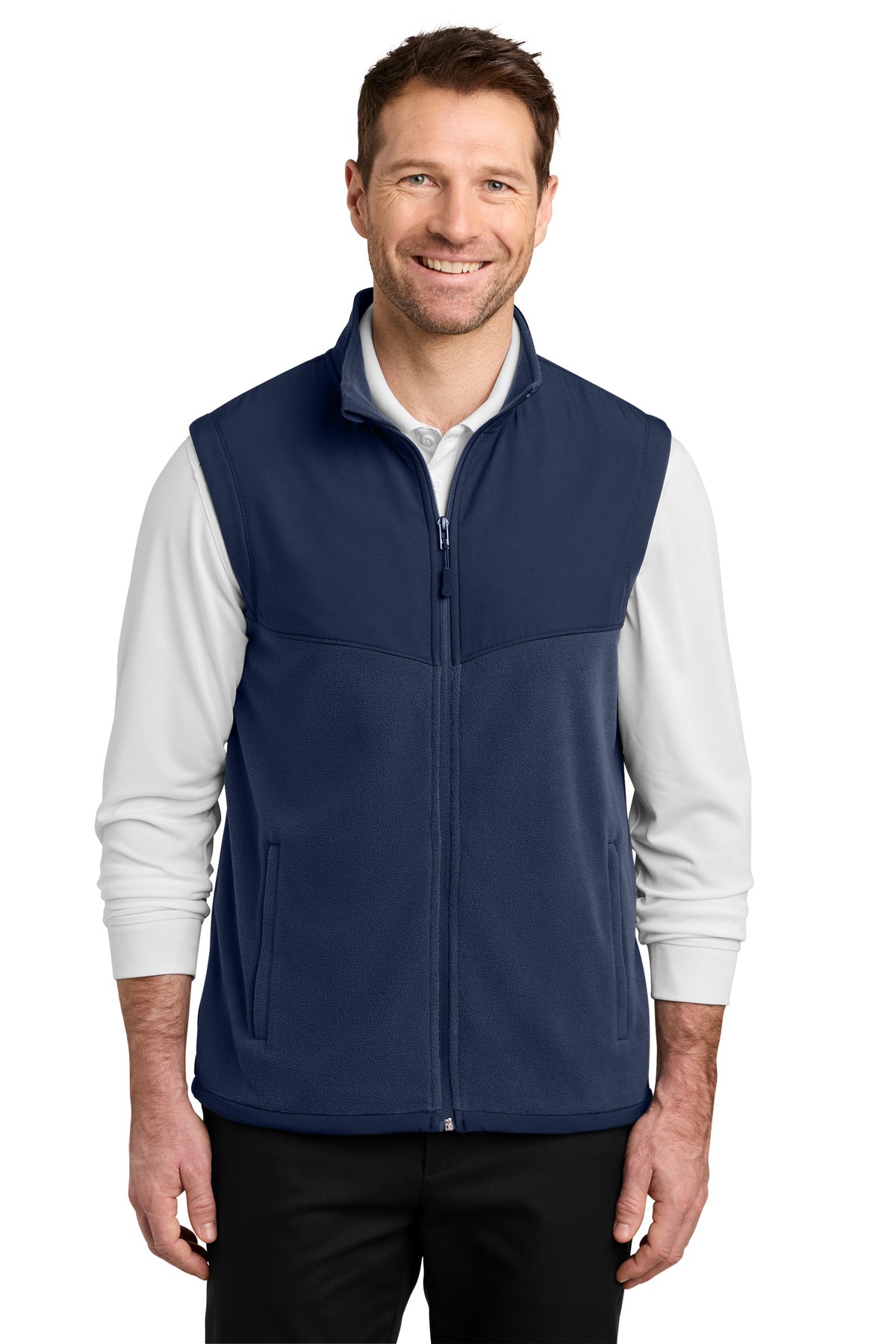 Custom Embroidery or DTF Print - Port Authority ®  Therma-Tek Fleece Vest F181