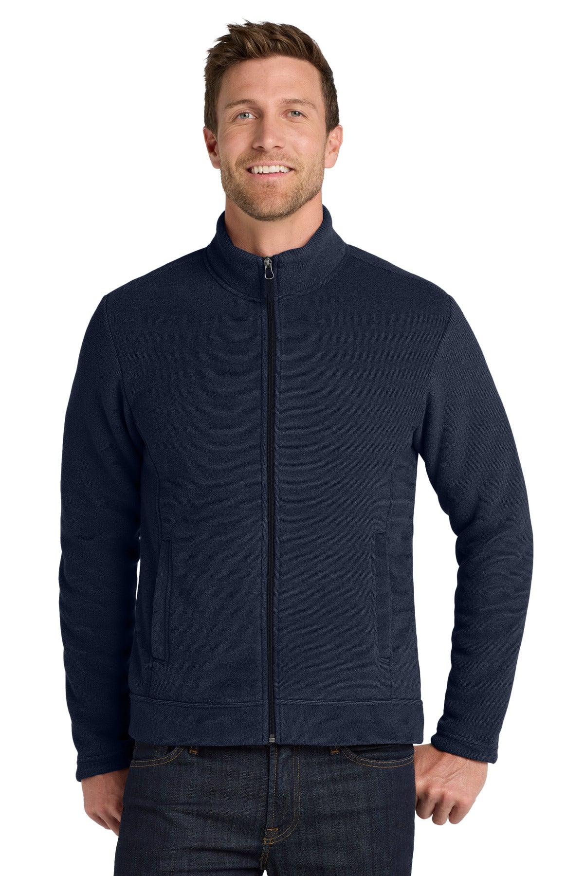 Custom Embroidered or DTF Print on Port Authority  ®  Ultra Warm Brushed Fleece Jacket. F211