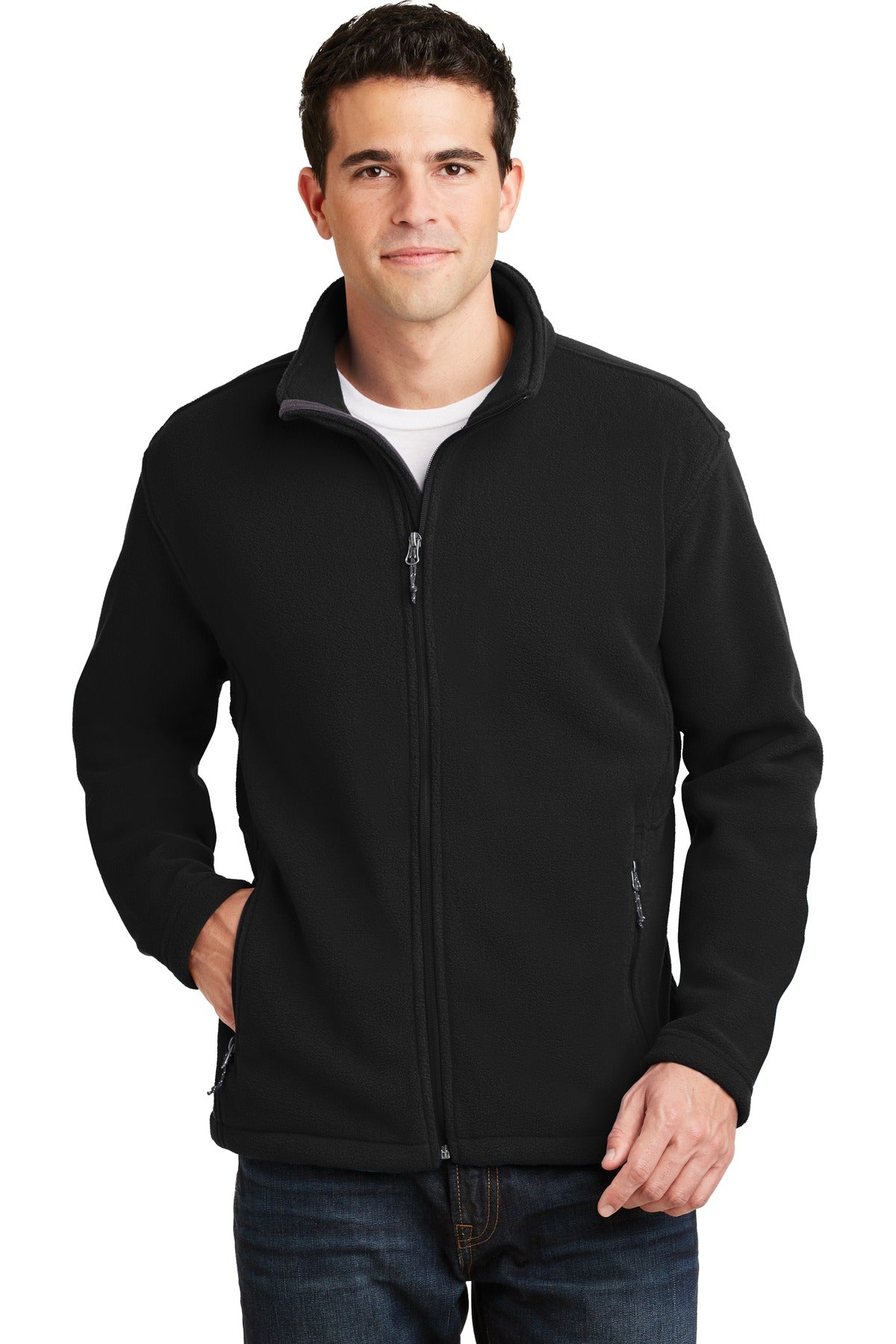 Custom Embroidery or DTF Print - Port Authority ®  Value Fleece Jacket. F217