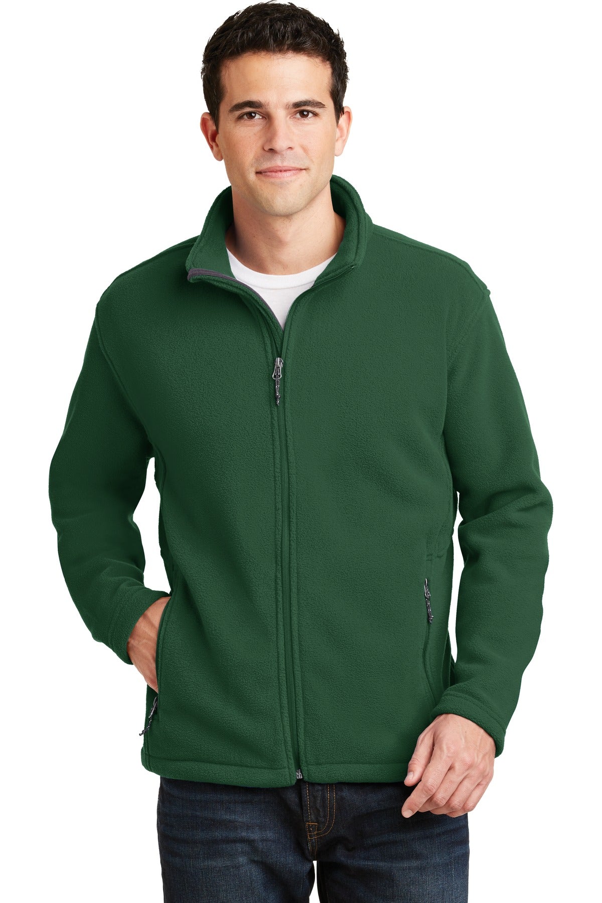 Custom Embroidery or DTF Print - Port Authority ®  Value Fleece Jacket. F217