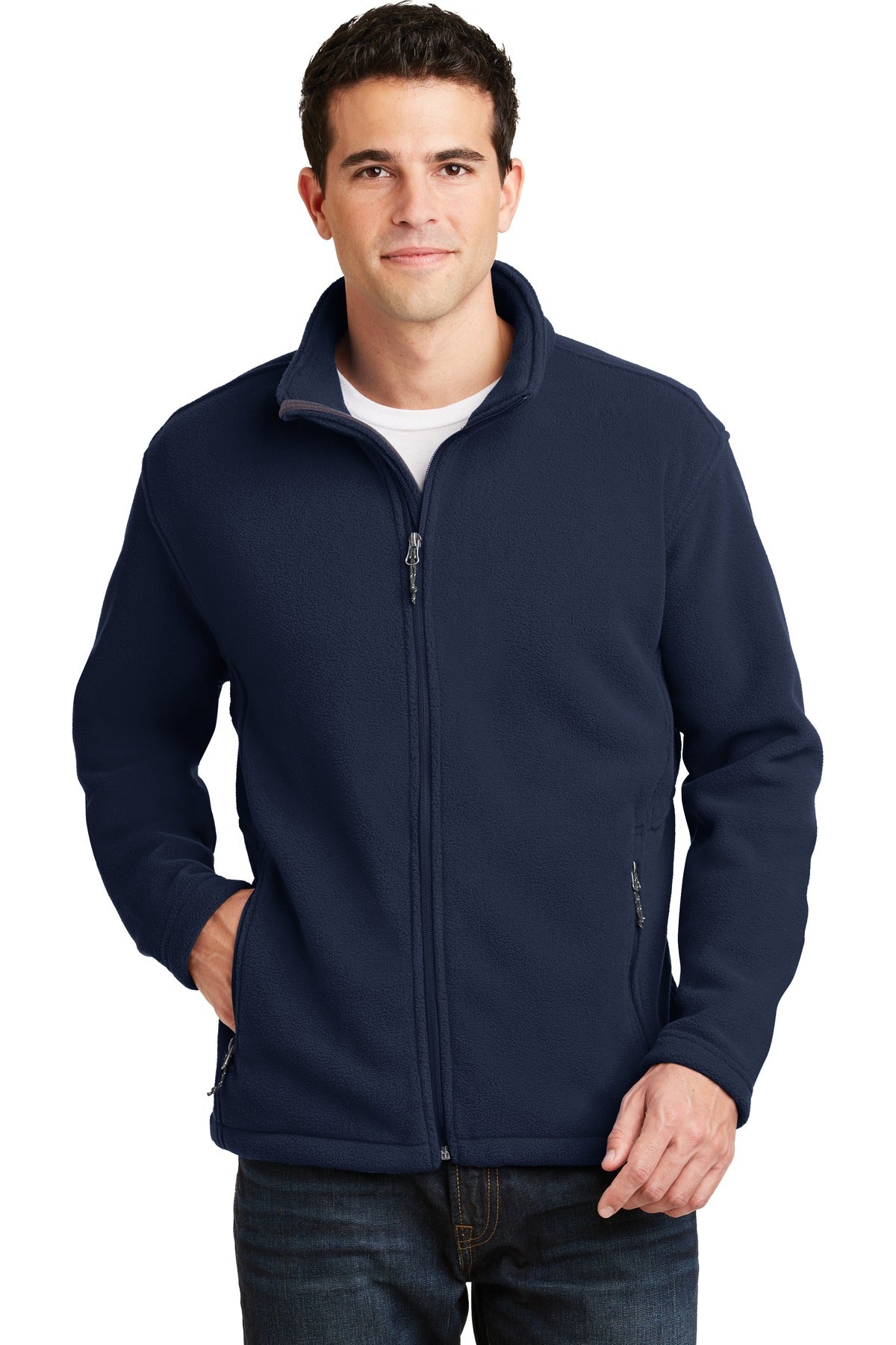 Custom Embroidered - Port Authority® Value Fleece Jacket. F217