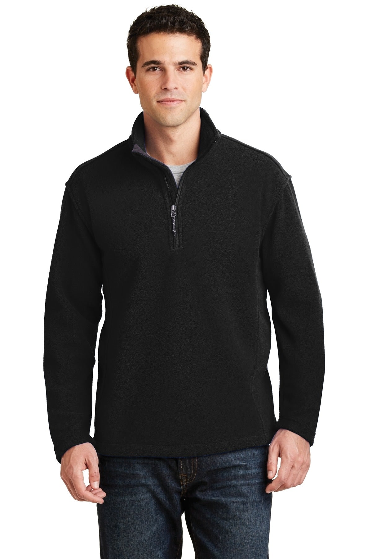 Custom Embroidery or DTF Print - Port Authority ®  Value Fleece 1/4-Zip Pullover. F218