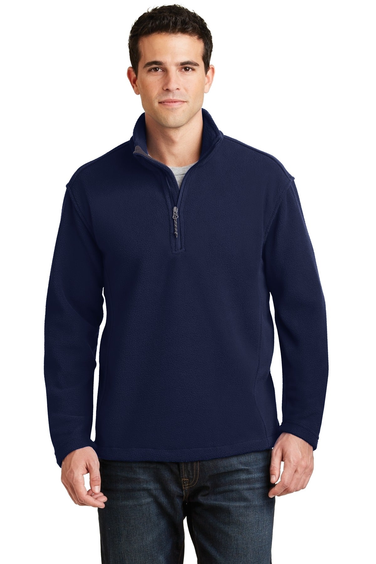 Custom Embroidery or DTF Print - Port Authority ®  Value Fleece 1/4-Zip Pullover. F218