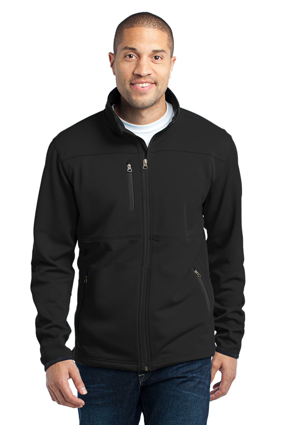 Custom Embroidery or DTF Print - Port Authority ®  Pique Fleece Jacket. F222